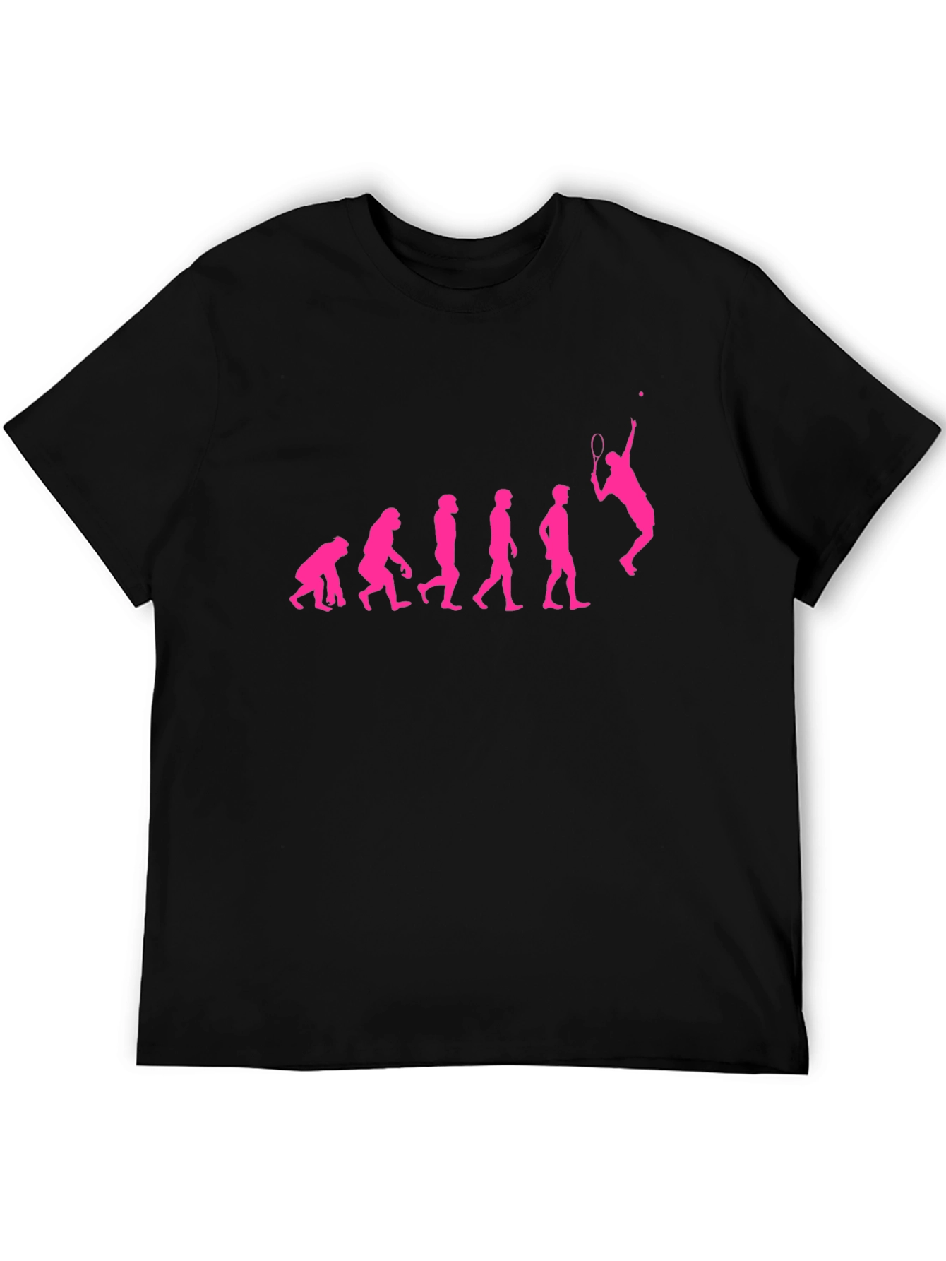 Evolution of Tennis Funny Graphic Tee