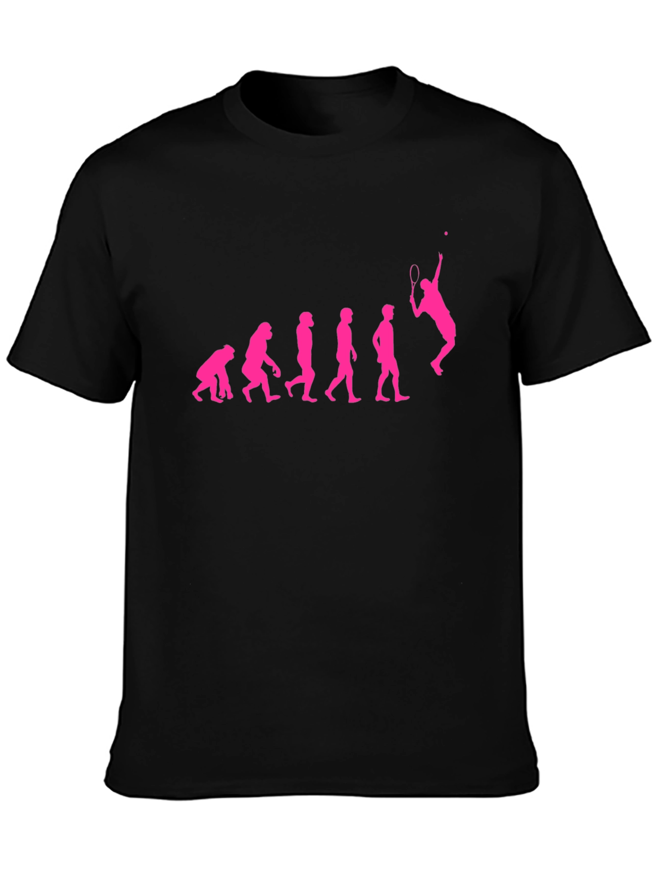 Evolution of Tennis Funny Graphic Tee