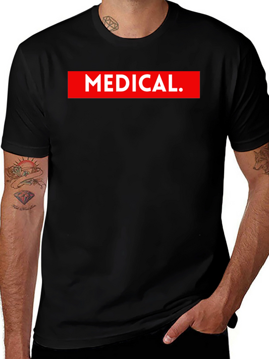 Medical Graphic Tee - Bold Statement Shirt