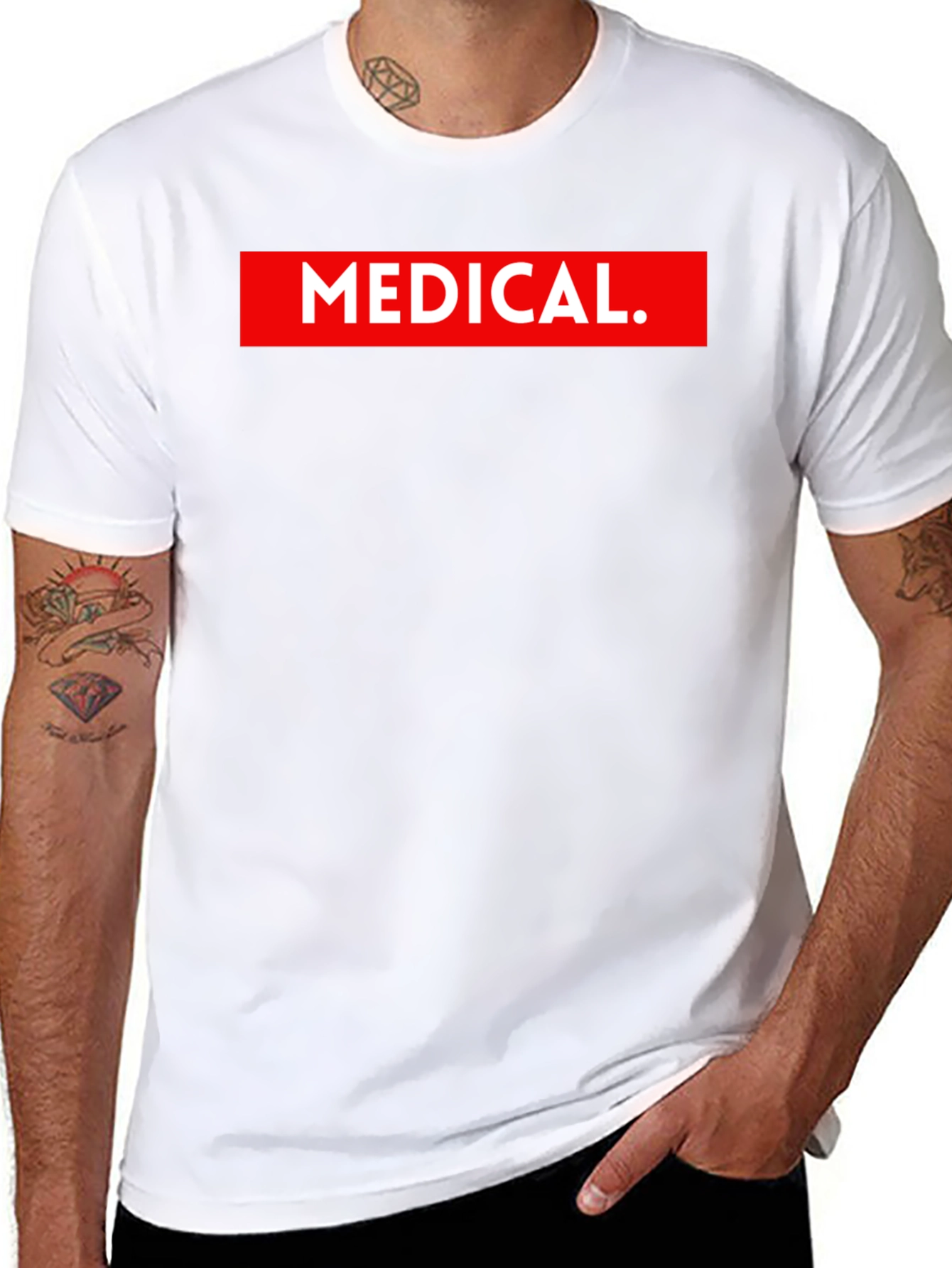 Medical Graphic Tee - Bold Statement Shirt