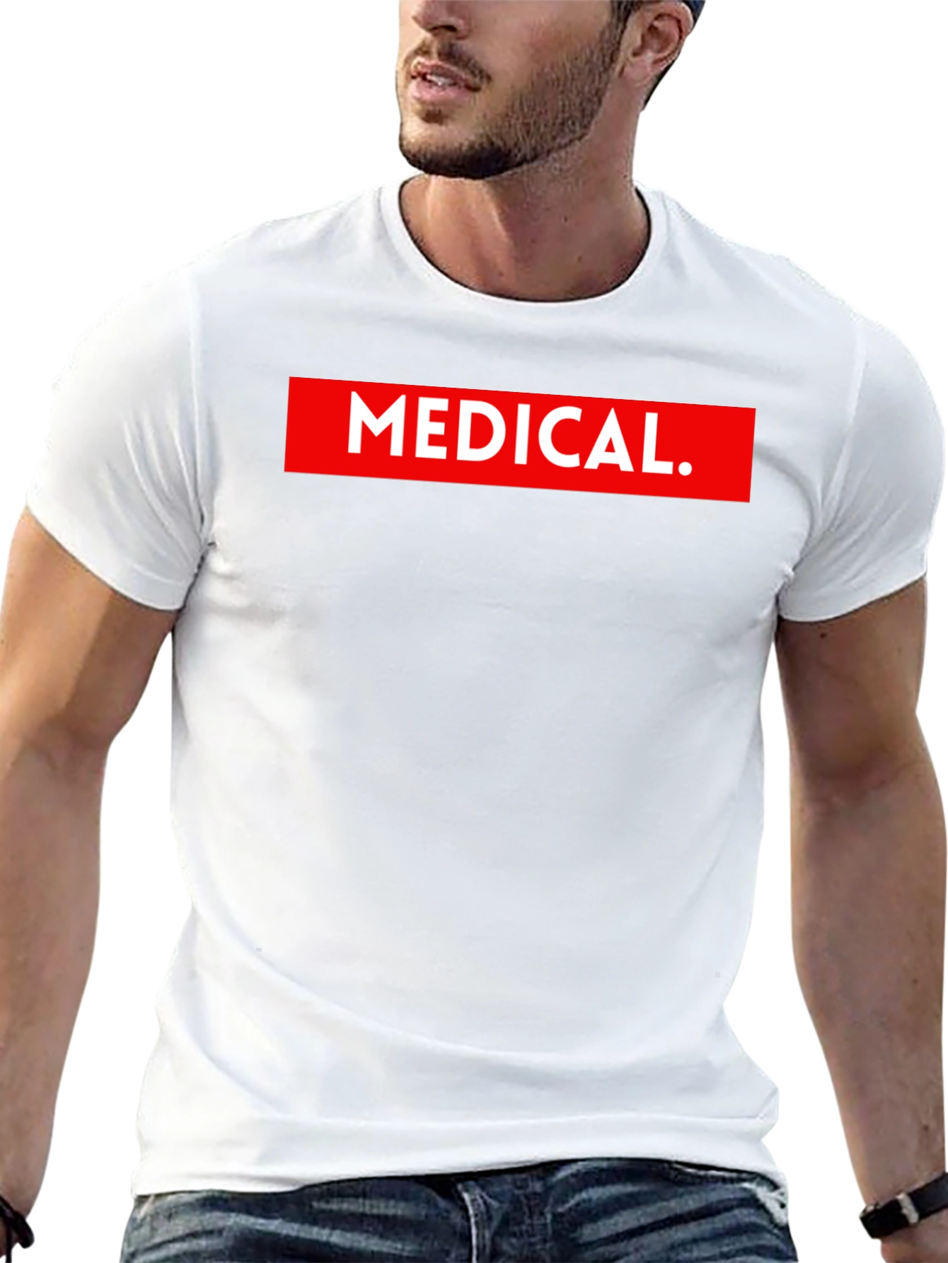 Medical Graphic Tee - Bold Statement Shirt