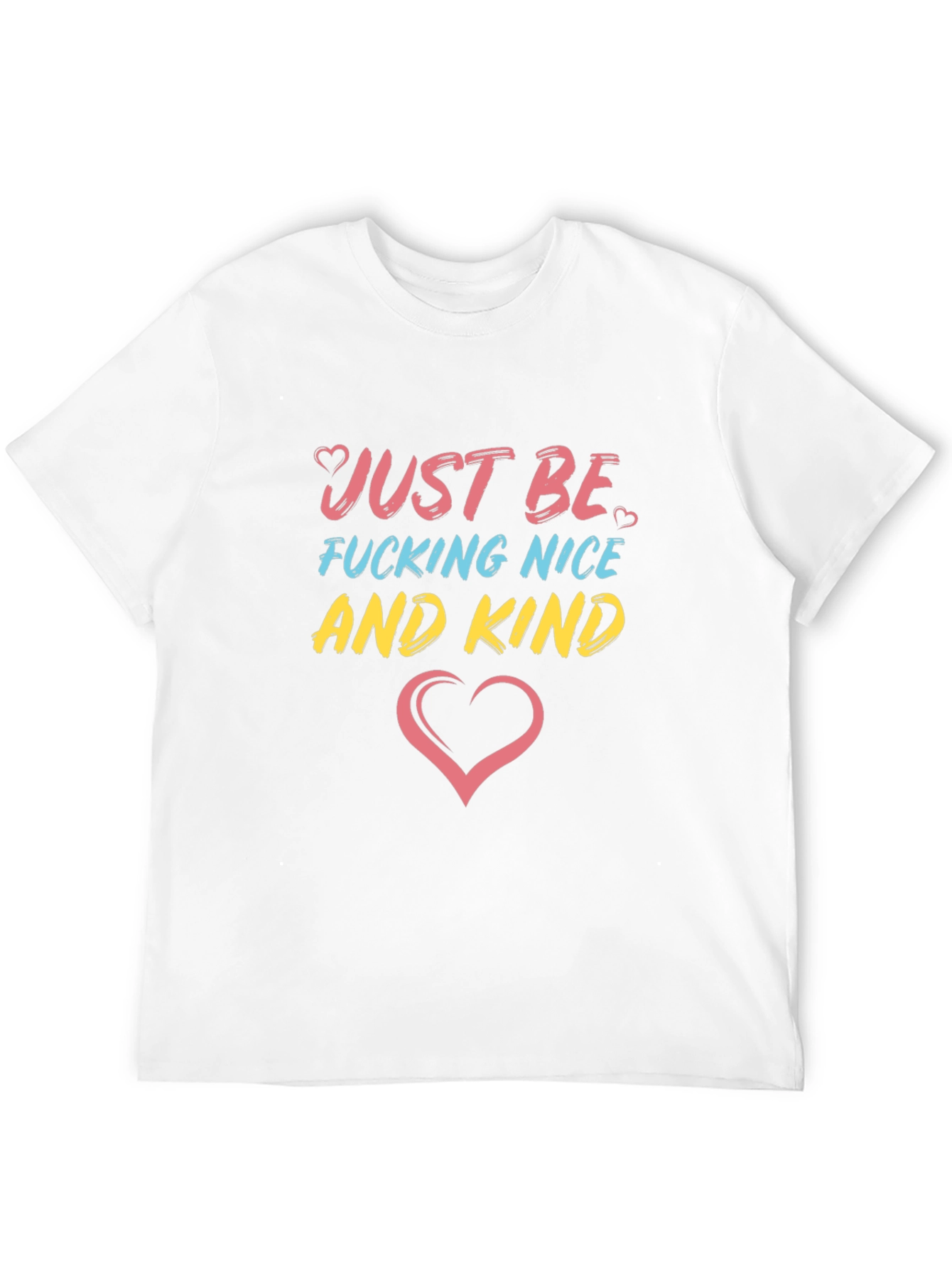 Just Be Nice & Kind Graphic Tee - Black