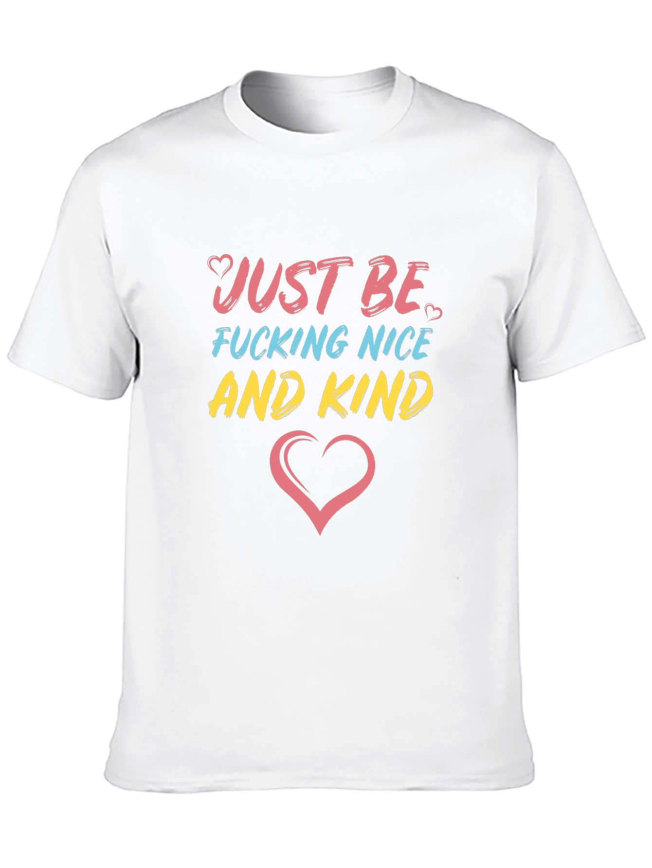 Just Be Nice & Kind Graphic Tee - Black