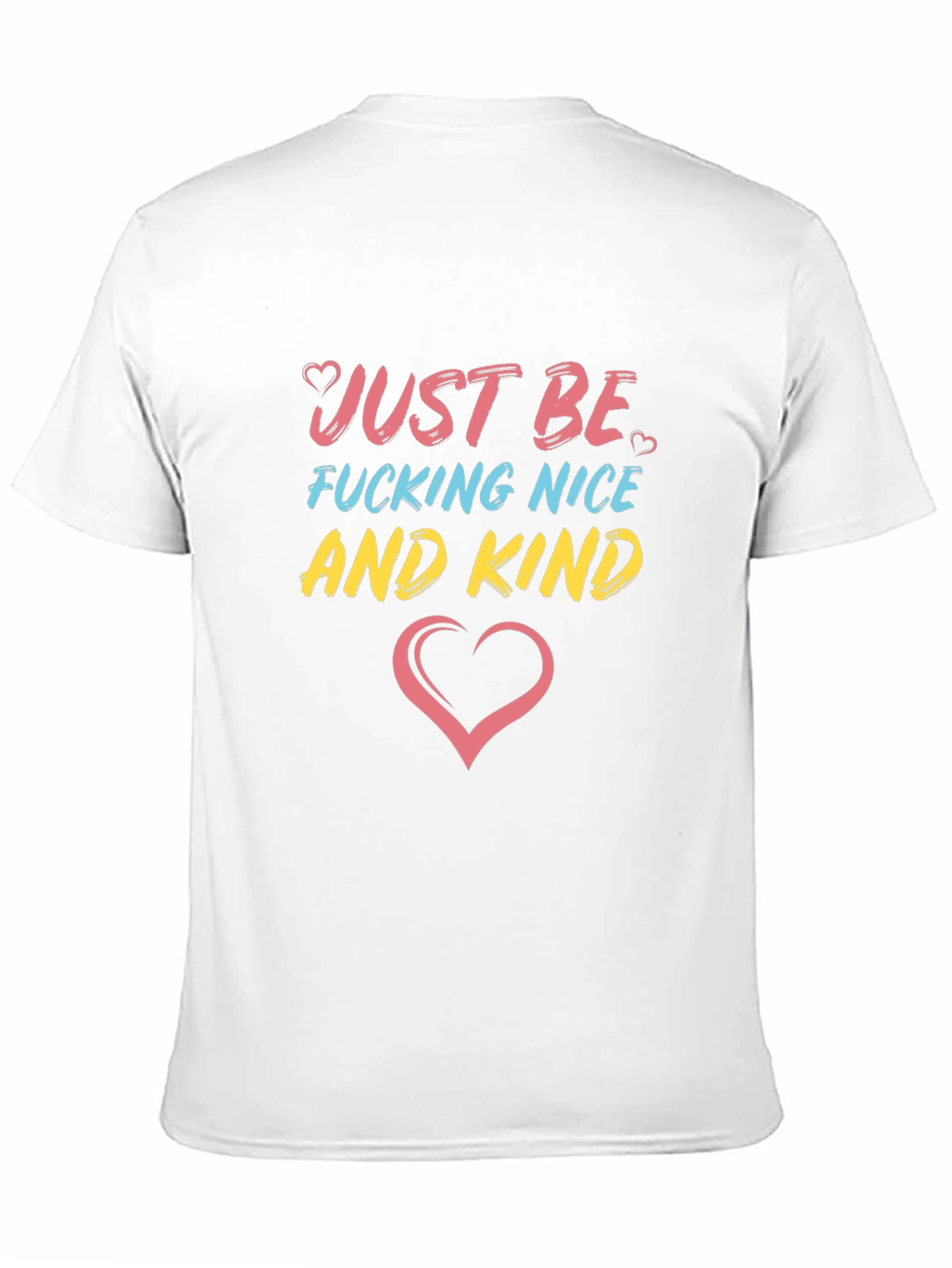 Just Be Nice & Kind Graphic Tee - Black