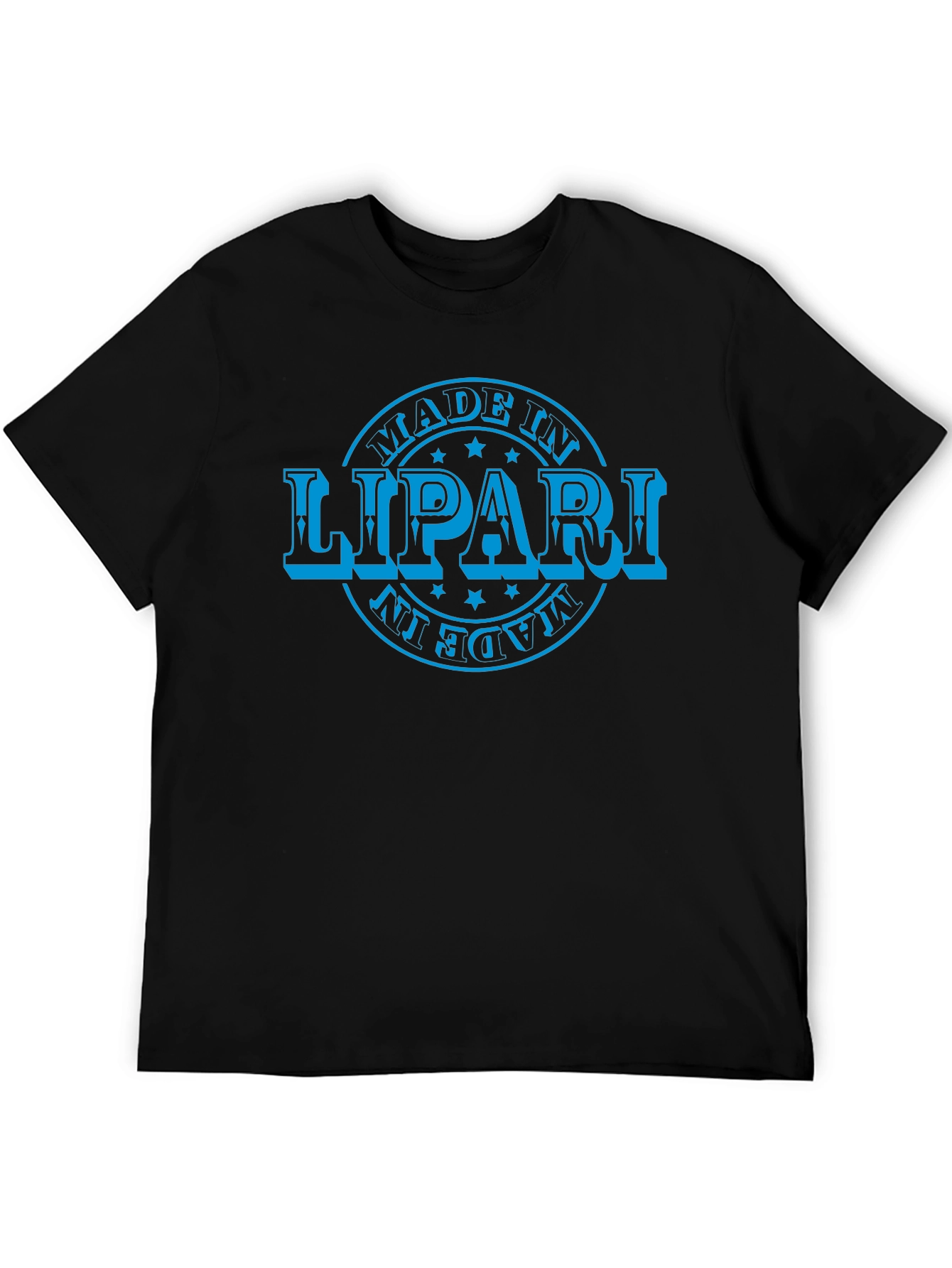 Made in Lipari Graphic T-Shirt - Black