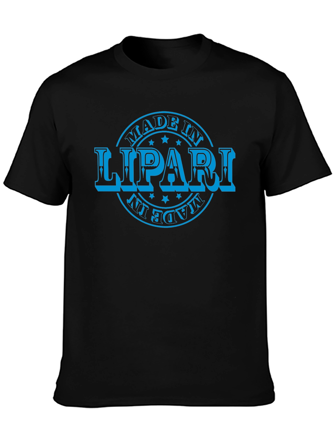Made in Lipari Graphic T-Shirt - Black