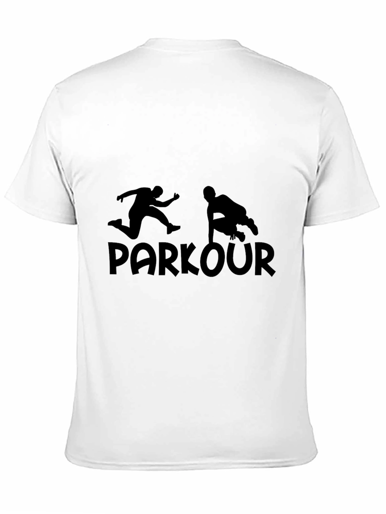 Parkour T-Shirt - Urban Sport Silhouette