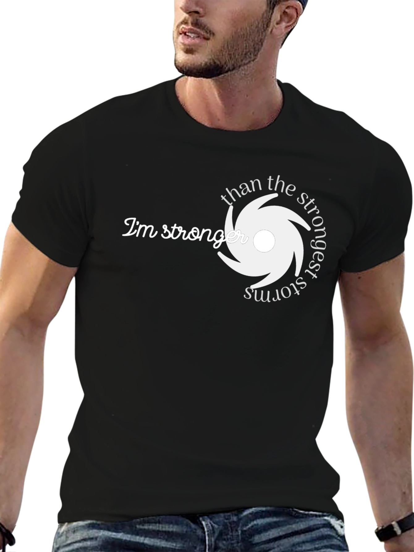 Stronger Than the Strongest Storms Graphic Tee