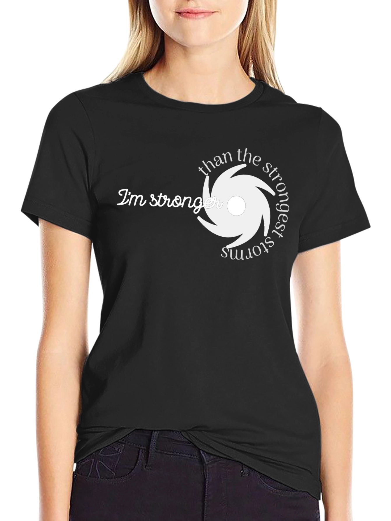 Stronger Than the Strongest Storms Graphic Tee
