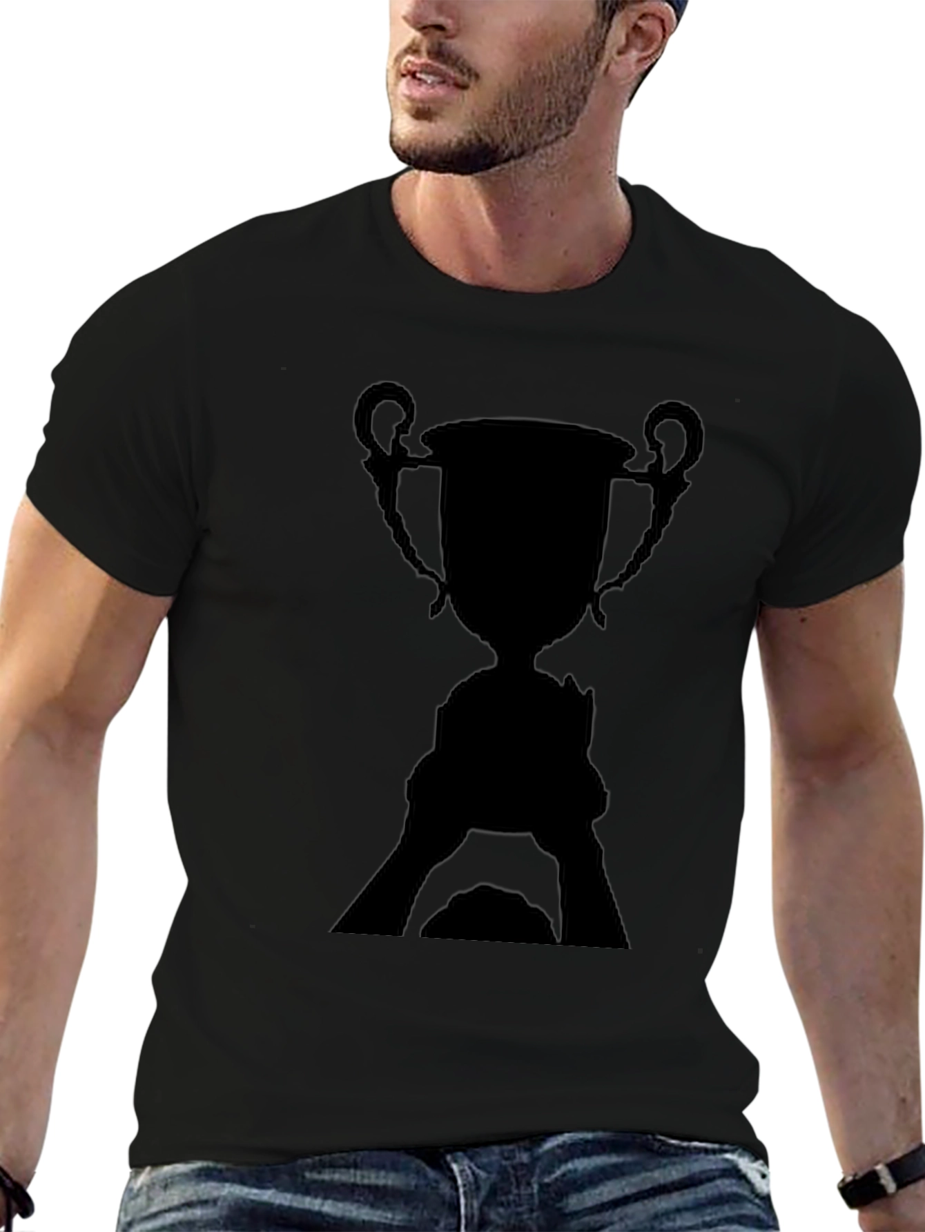 Trophy Graphic Black T-Shirt
