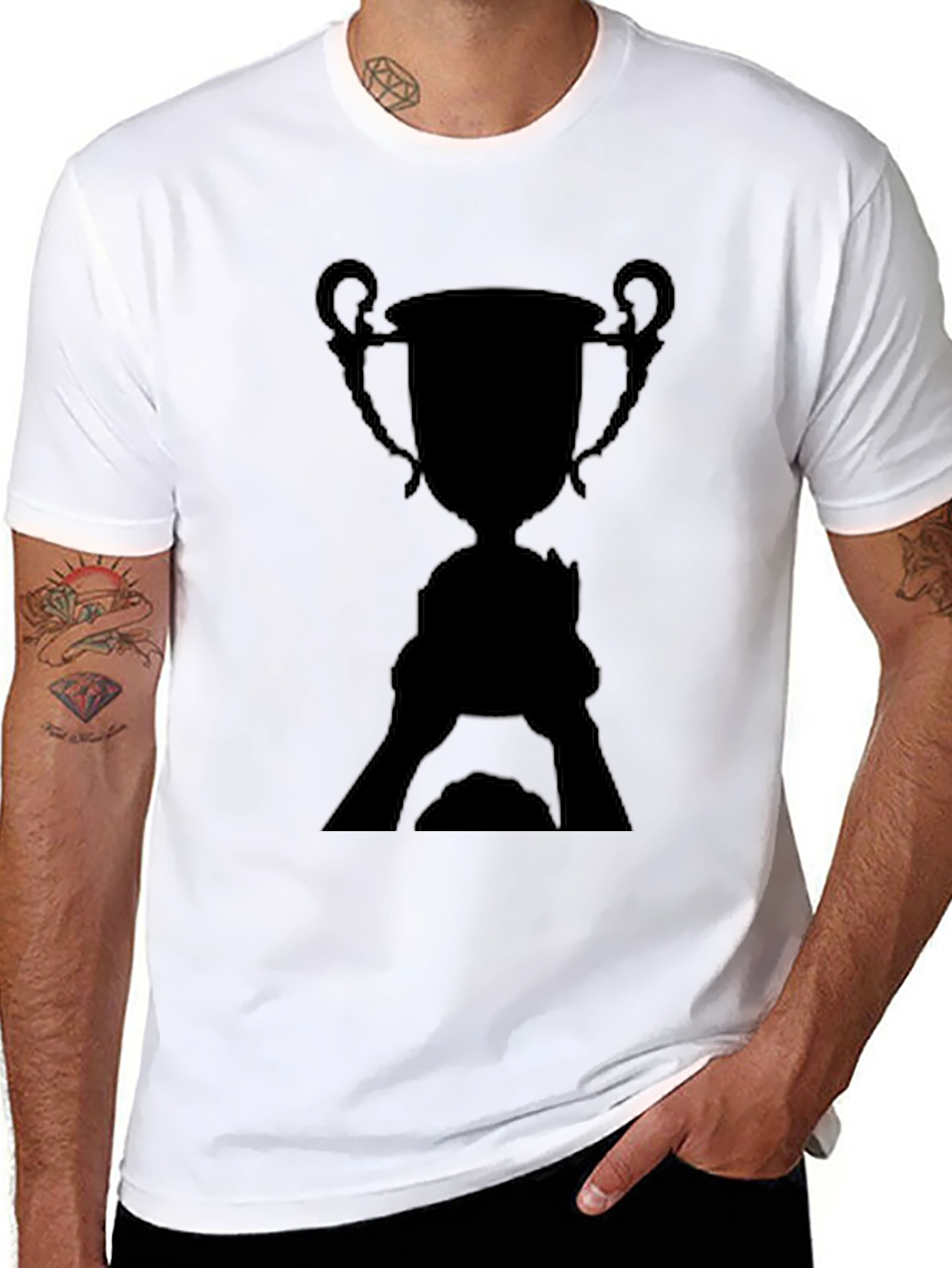 Trophy Graphic Black T-Shirt