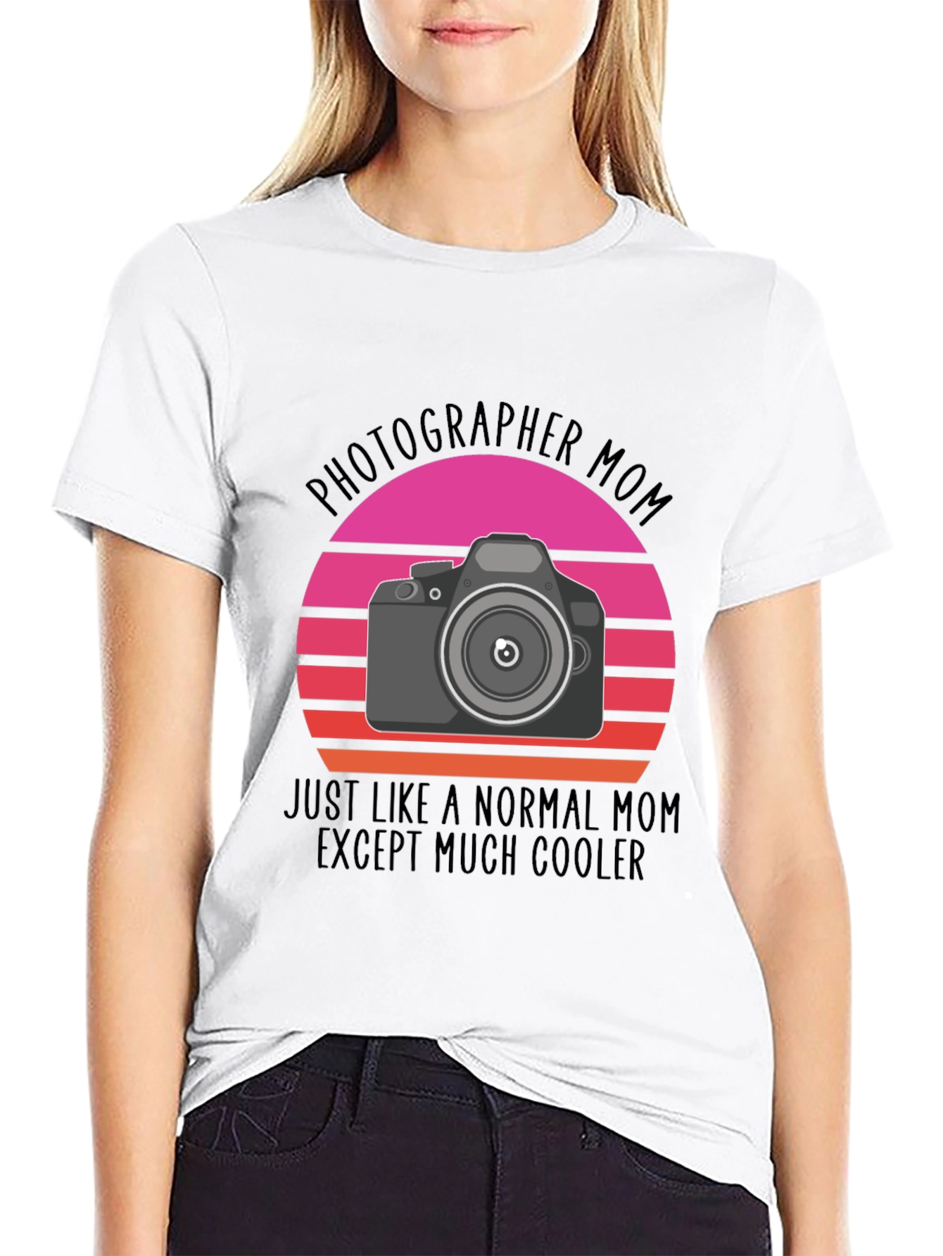 Photographer Mom T-Shirt - Cool Mom Edition