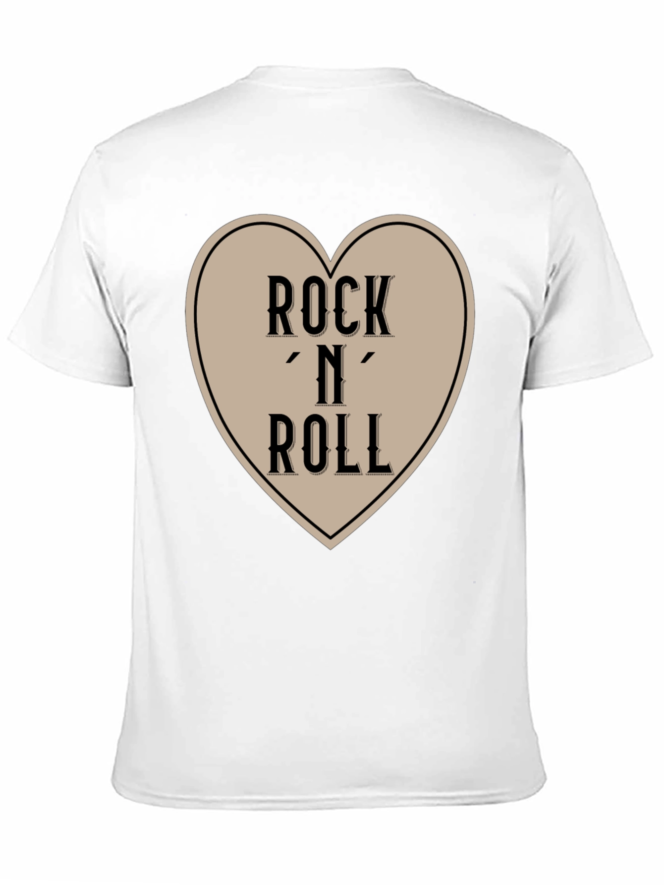 Rock N Roll Heart Graphic Tee