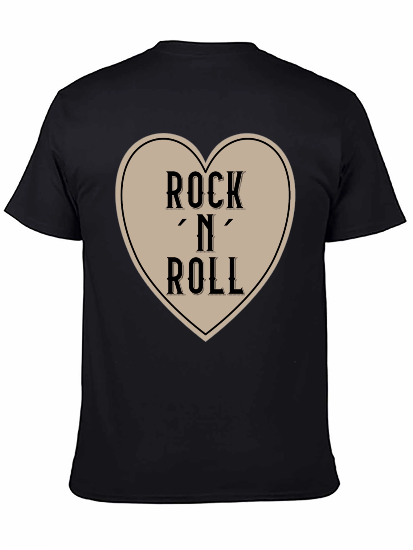 Rock N Roll Heart Graphic Tee