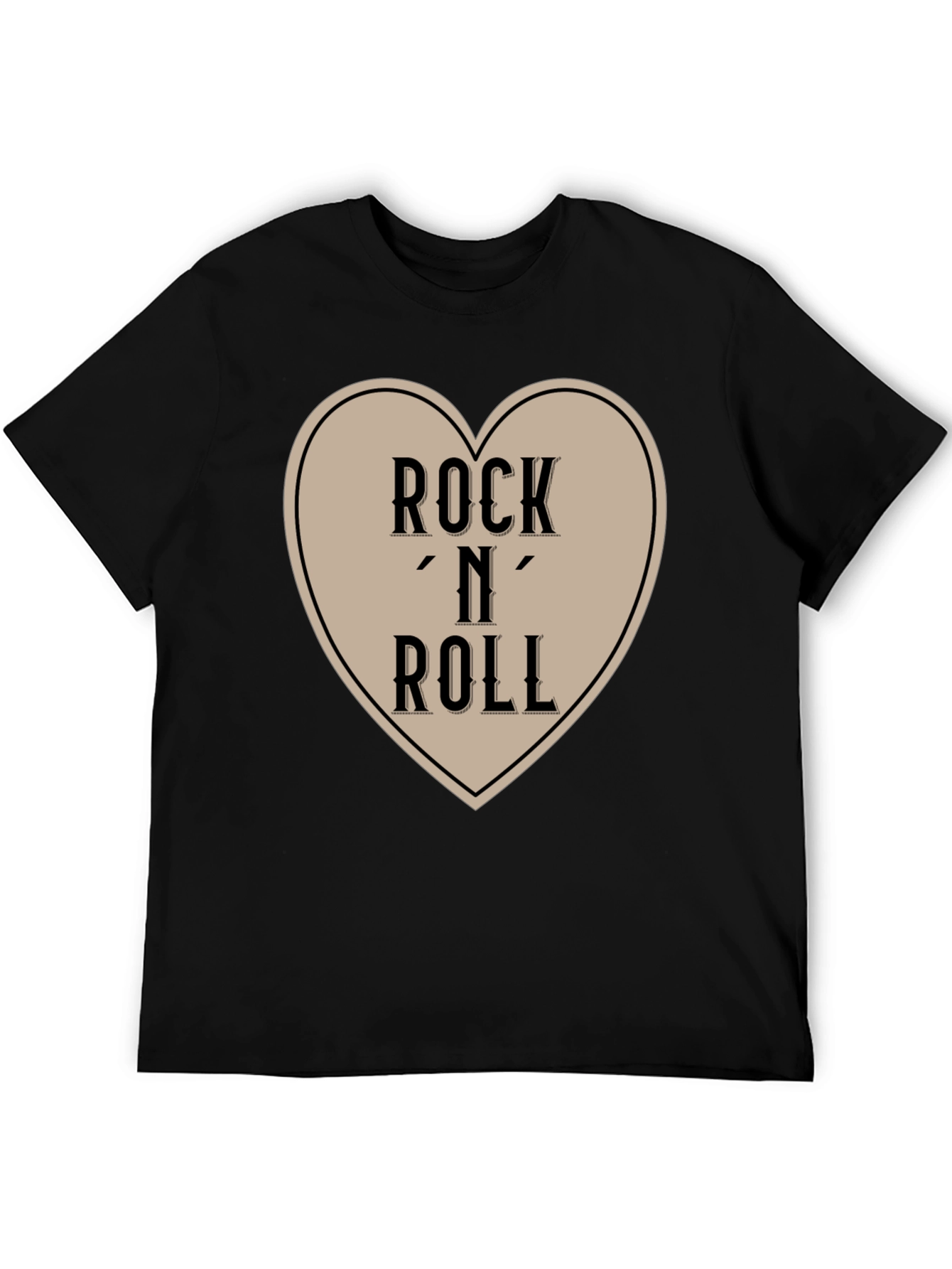 Rock N Roll Heart Graphic Tee