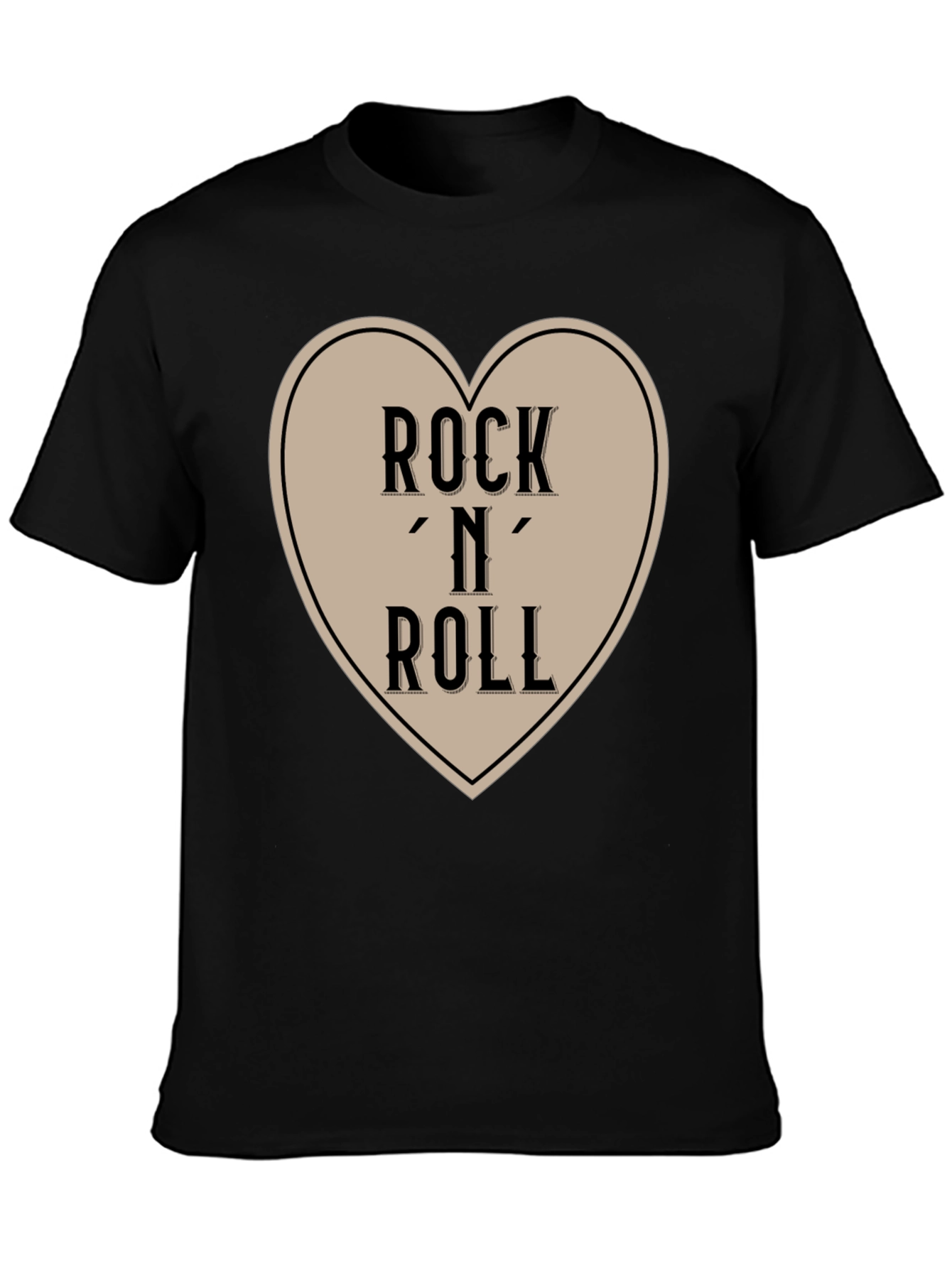 Rock N Roll Heart Graphic Tee