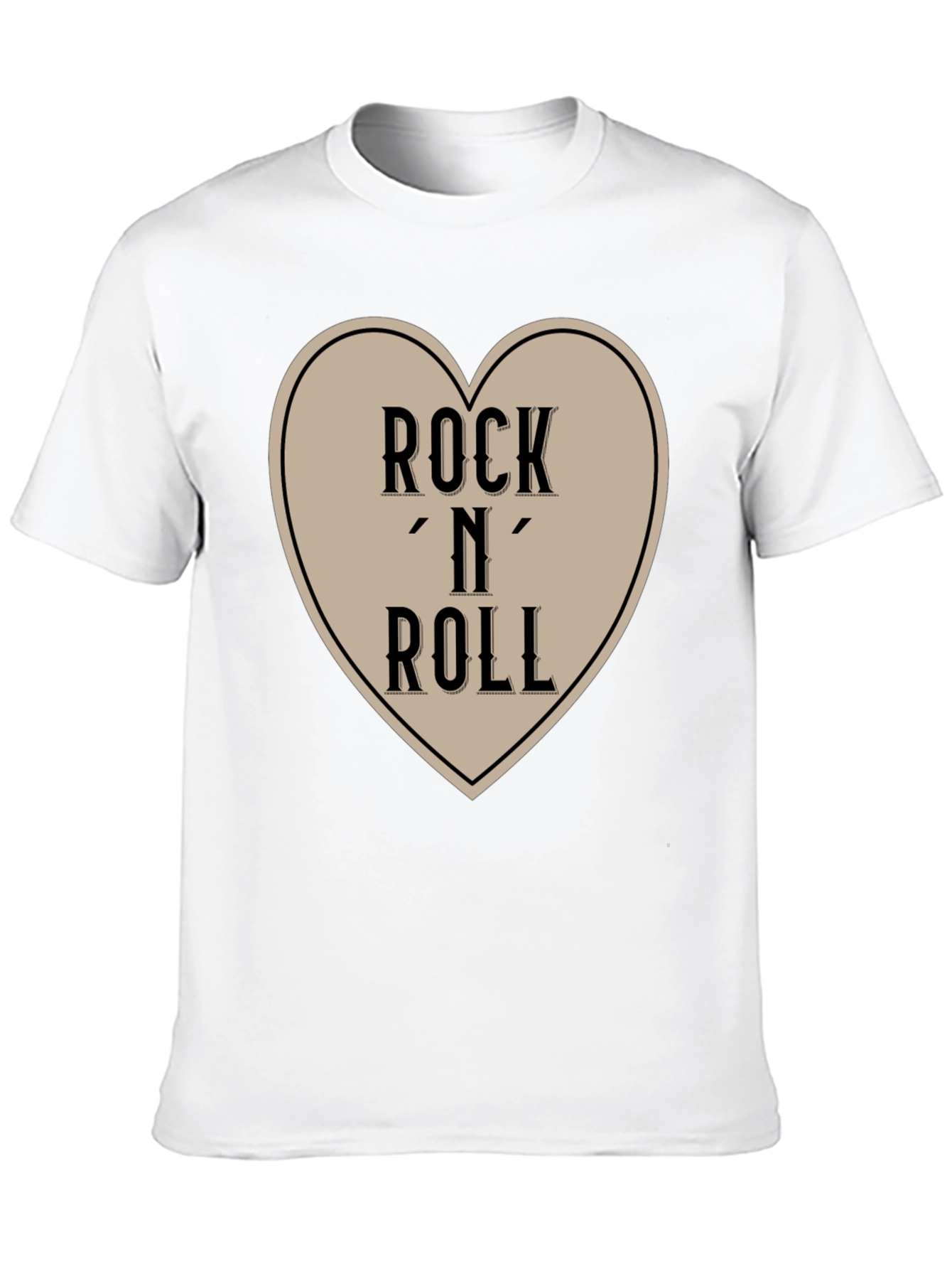 Rock N Roll Heart Graphic Tee