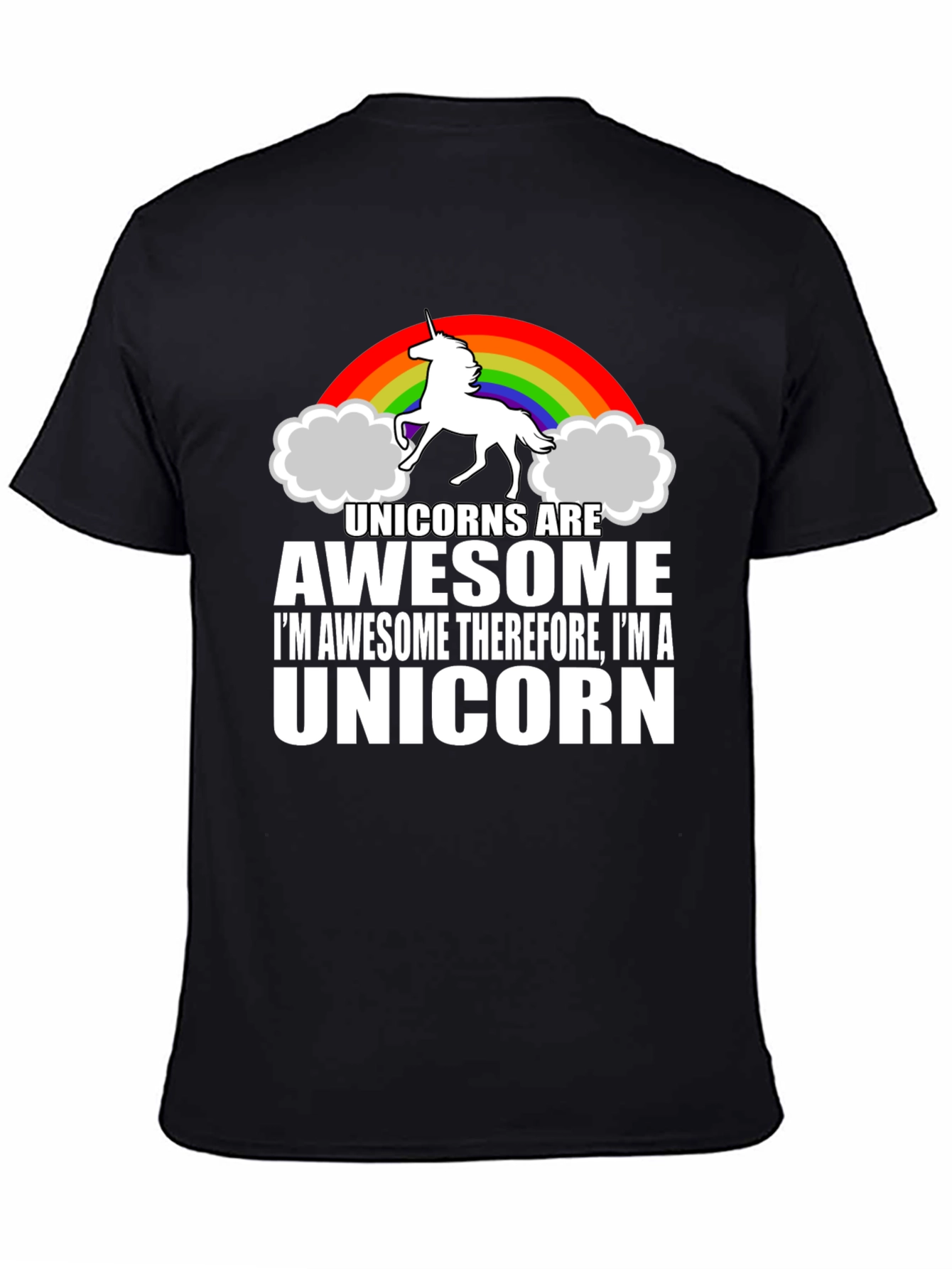 Unicorns Are Awesome Graphic T-Shirt