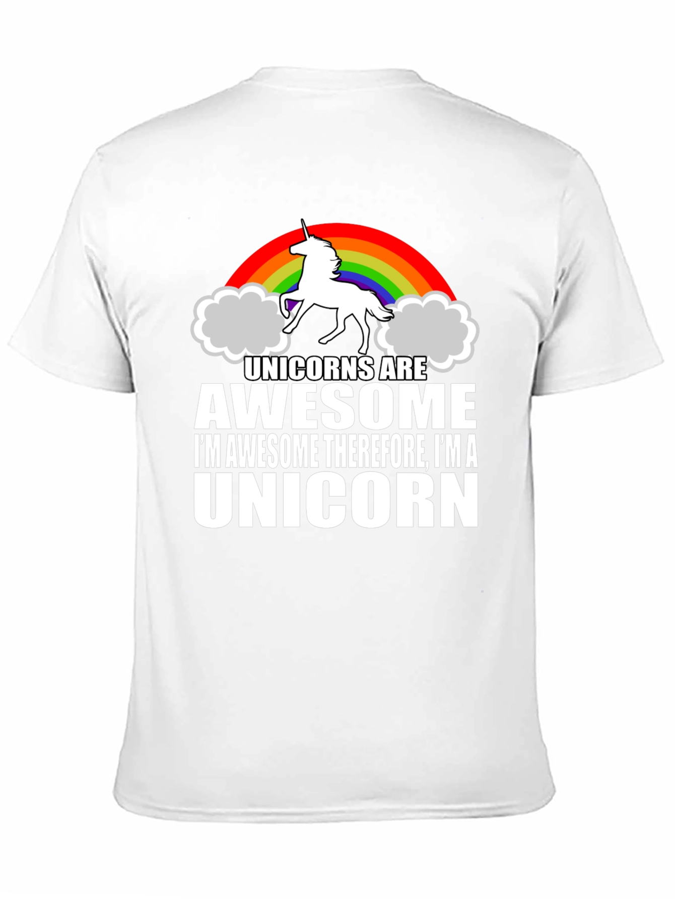 Unicorns Are Awesome Graphic T-Shirt