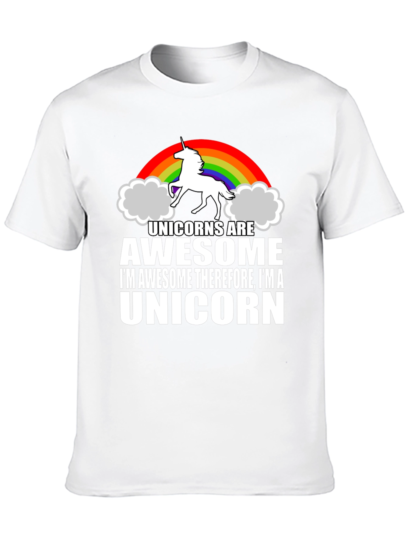 Unicorns Are Awesome Graphic T-Shirt