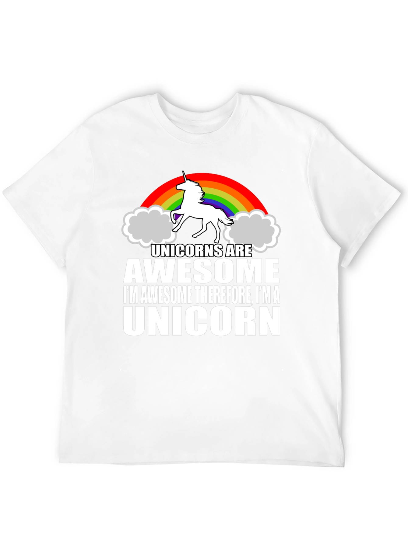Unicorns Are Awesome Graphic T-Shirt