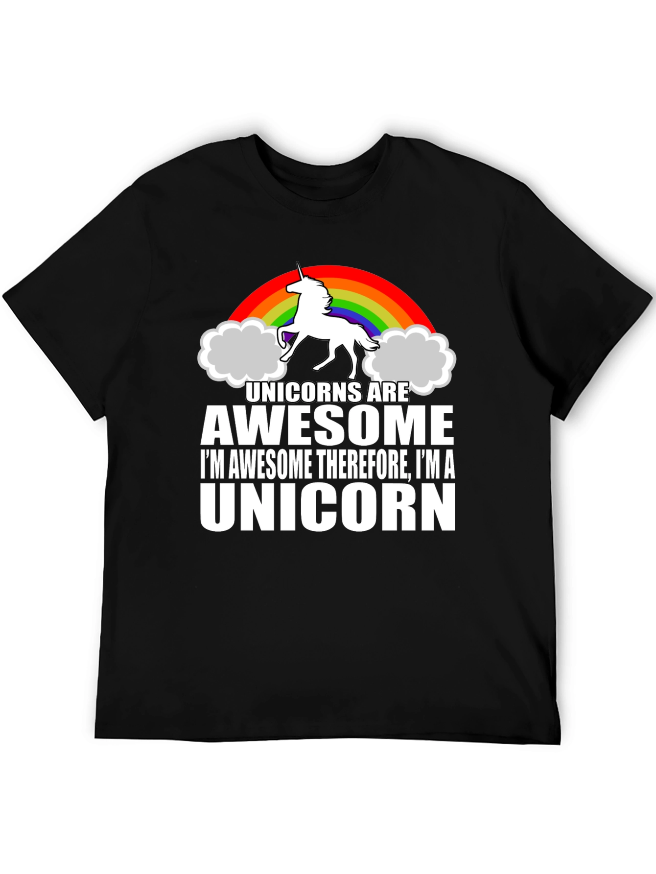 Unicorns Are Awesome Graphic T-Shirt