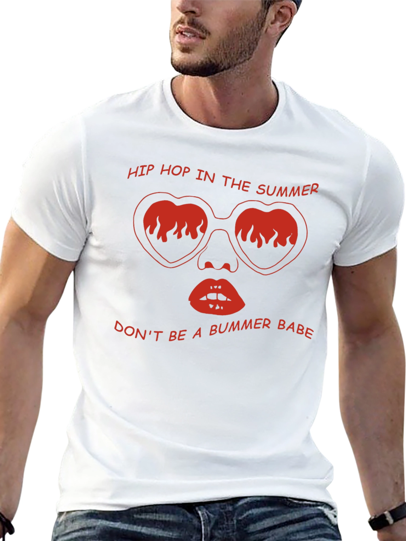 Hip Hop Summer Tee - Dont Be a Bummer!