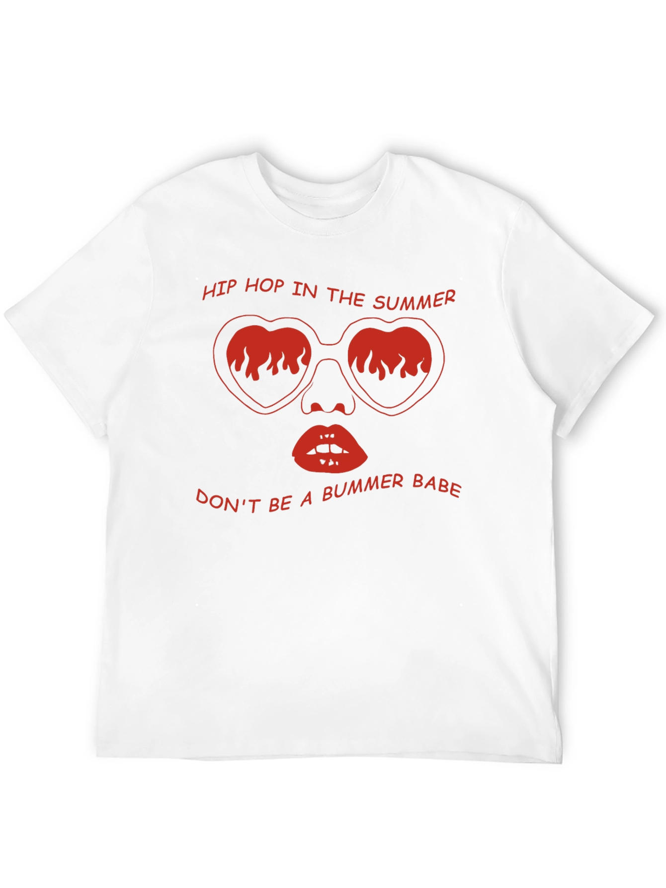 Hip Hop Summer Tee - Dont Be a Bummer!