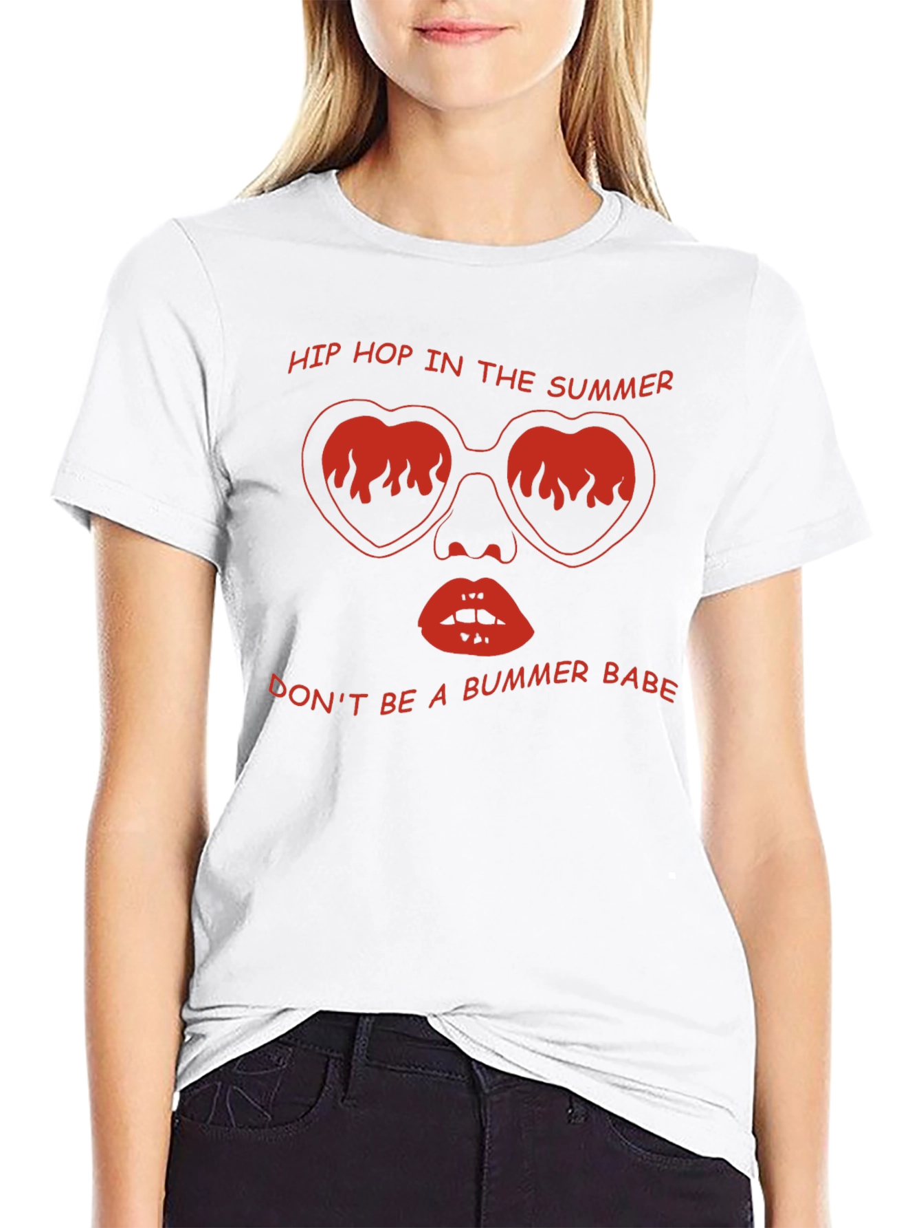 Hip Hop Summer Tee - Dont Be a Bummer!