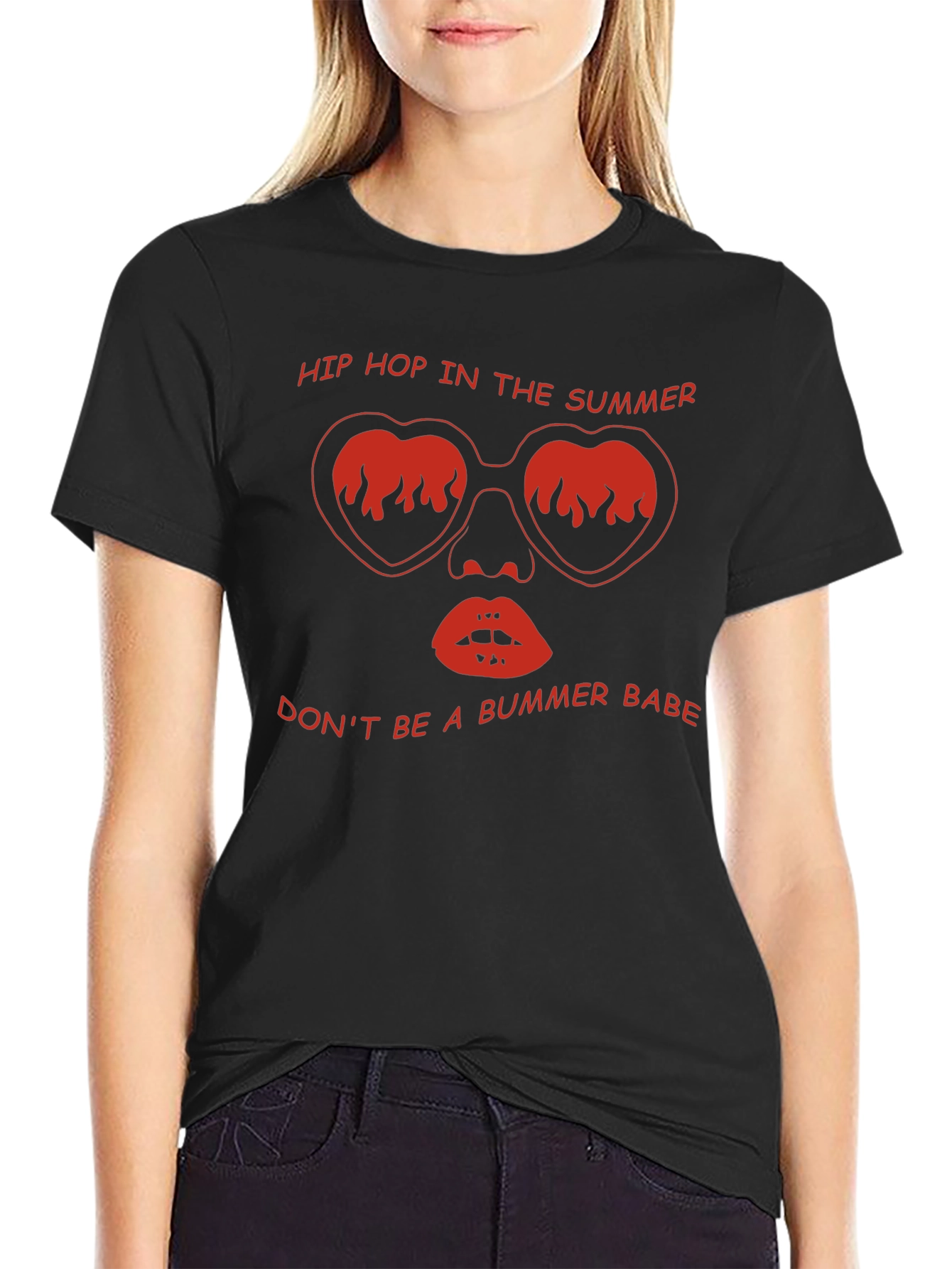 Hip Hop Summer Tee - Dont Be a Bummer!