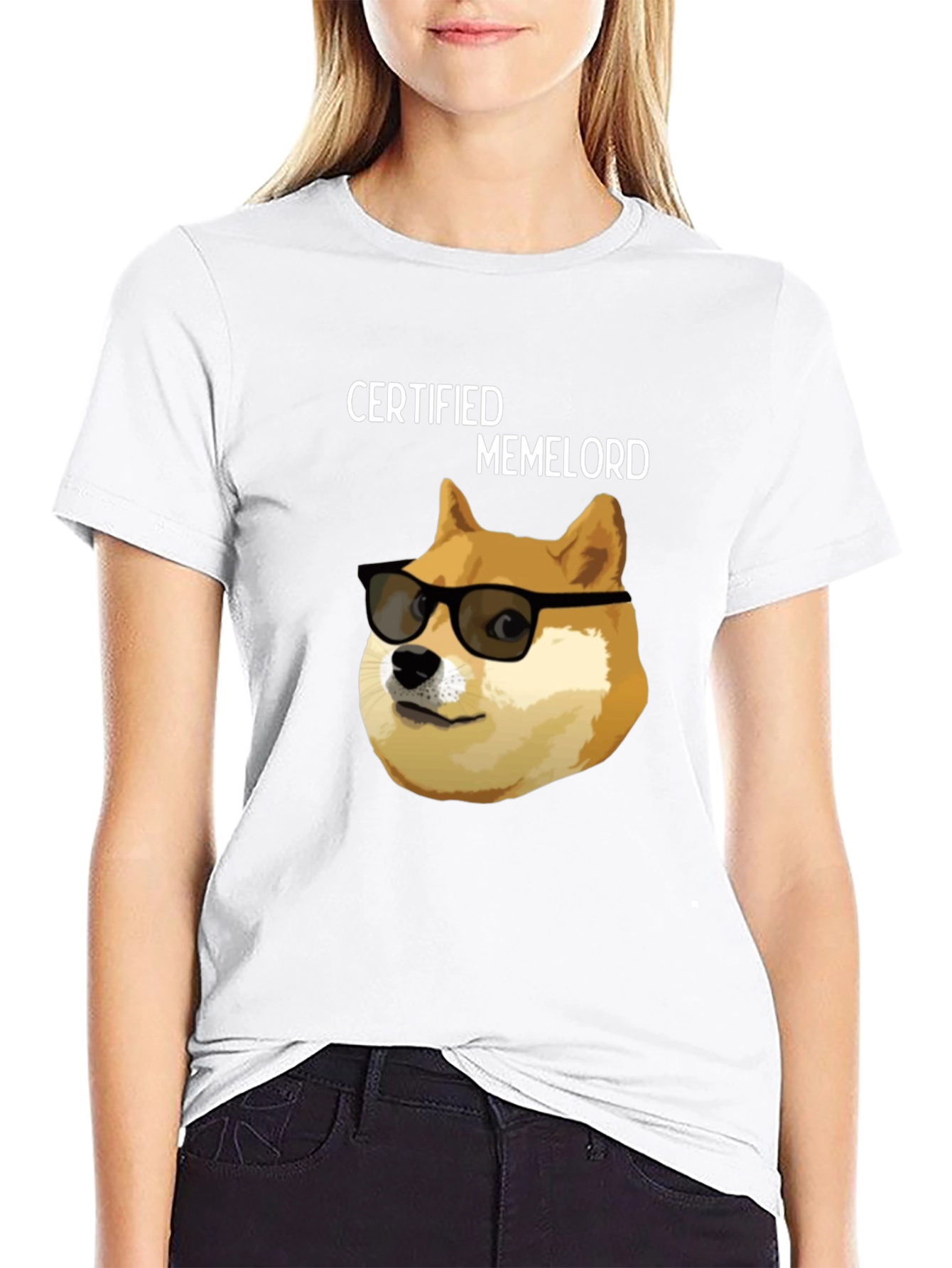 Certified Memelord Doge T-Shirt - Funny Meme Tee