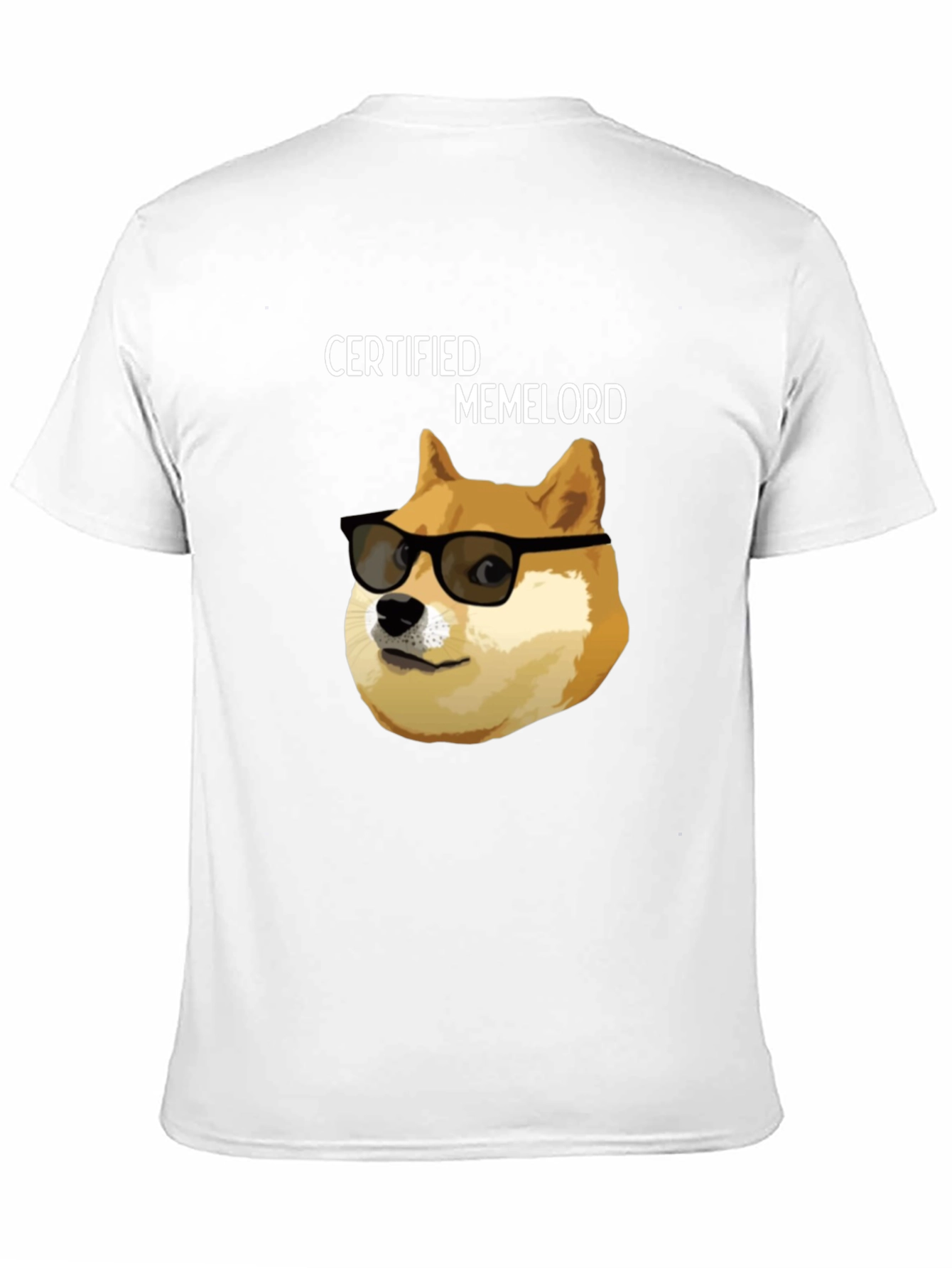 Certified Memelord Doge T-Shirt - Funny Meme Tee