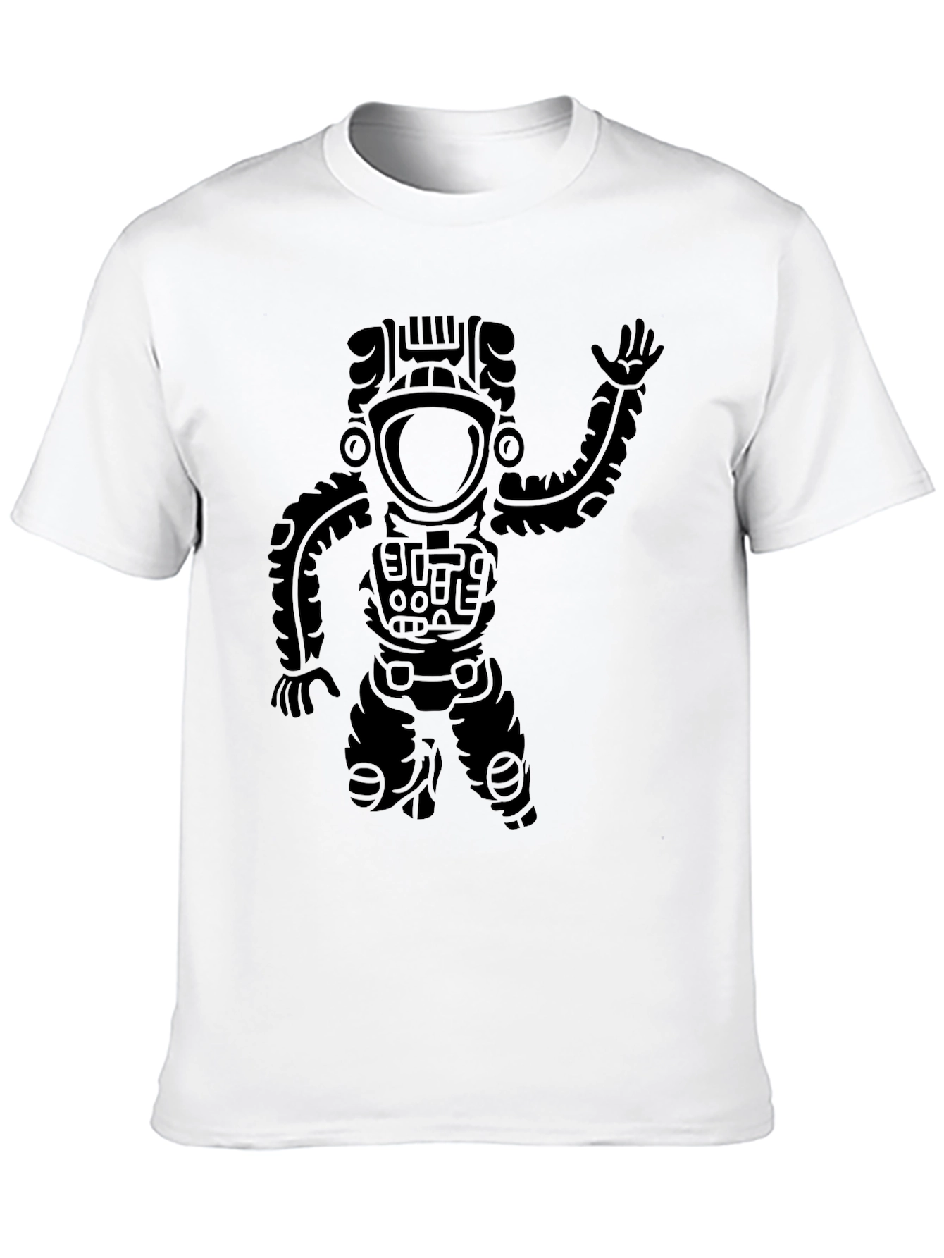 Astronaut Graphic T-Shirt - Black