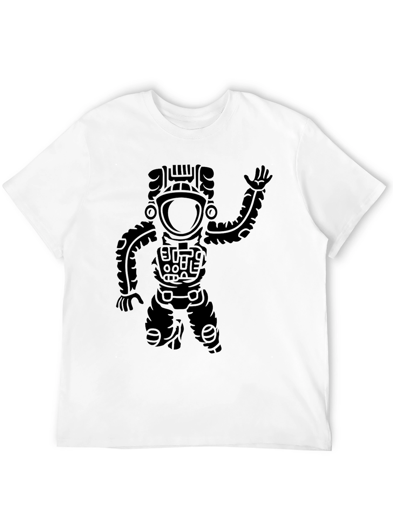 Astronaut Graphic T-Shirt - Black