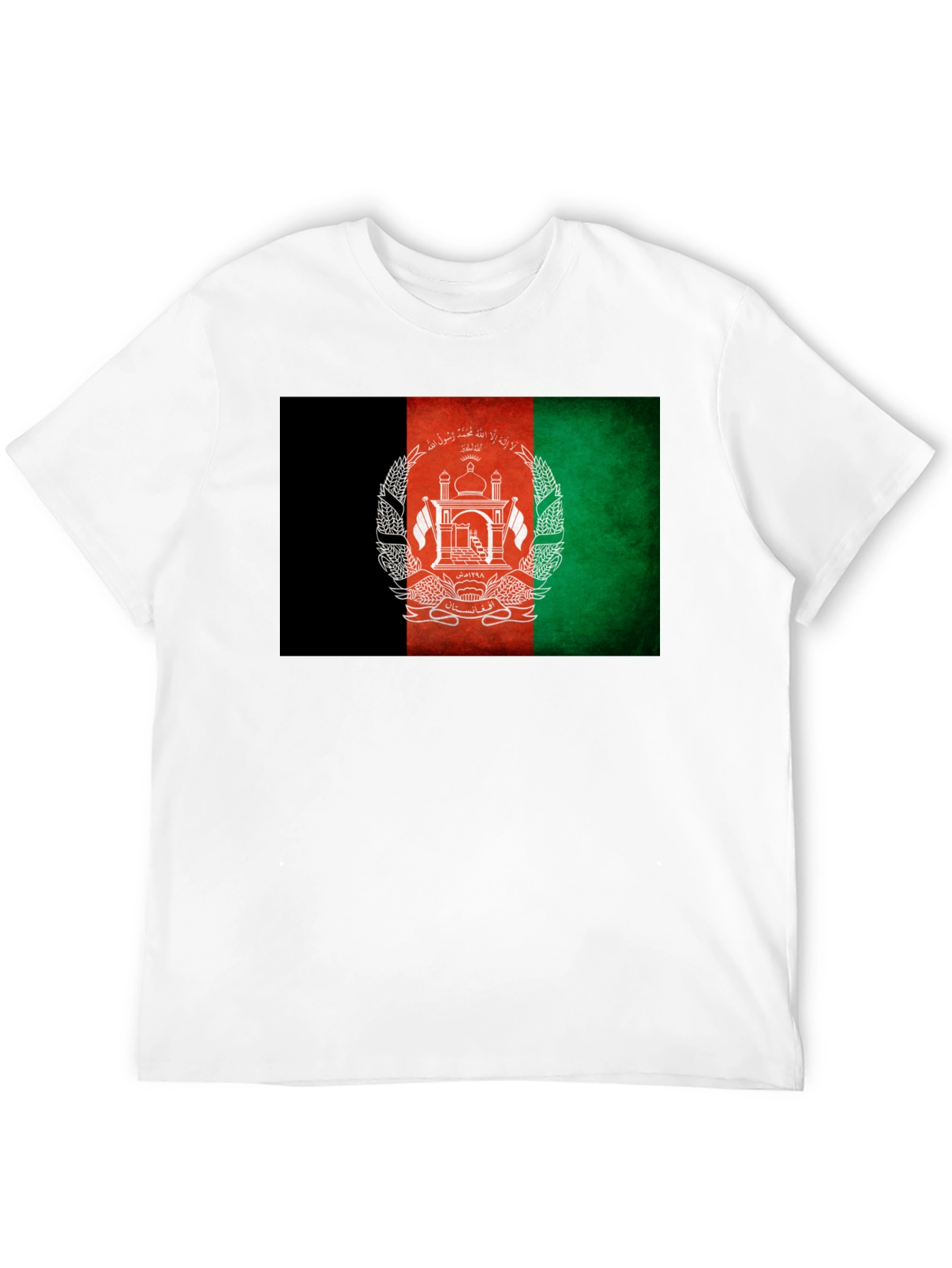 Afghanistan Flag Graphic T-Shirt