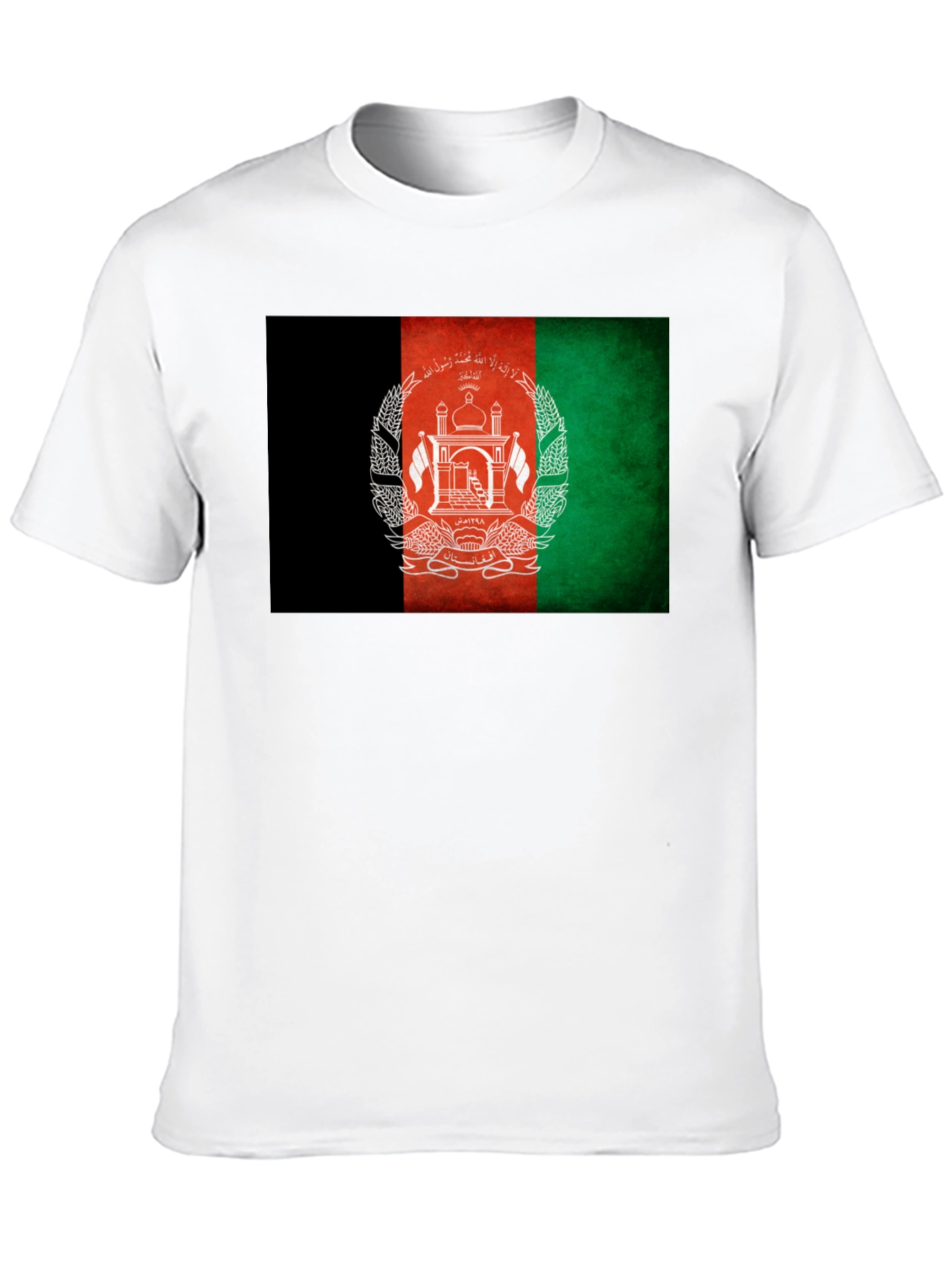Afghanistan Flag Graphic T-Shirt