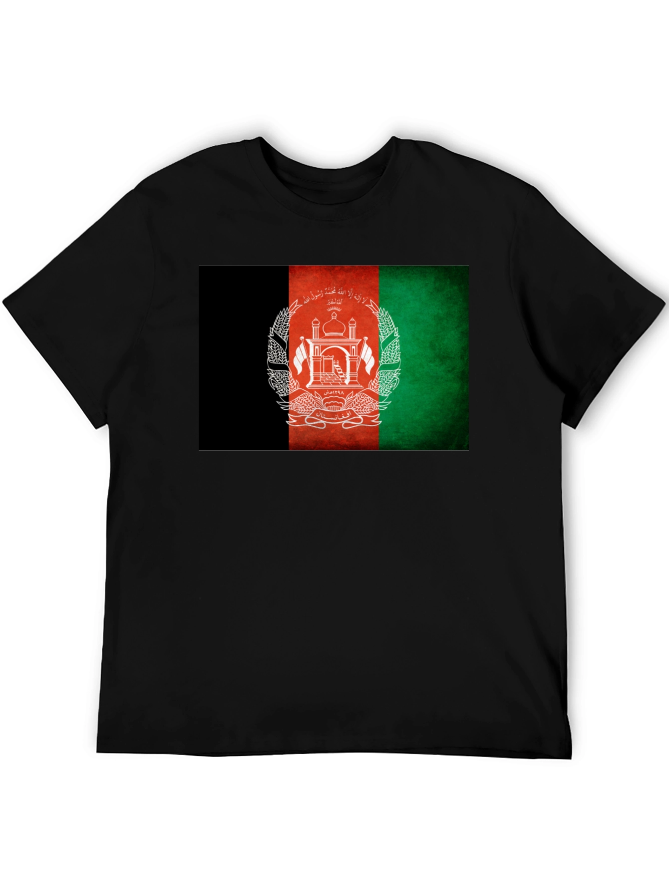 Afghanistan Flag Graphic T-Shirt