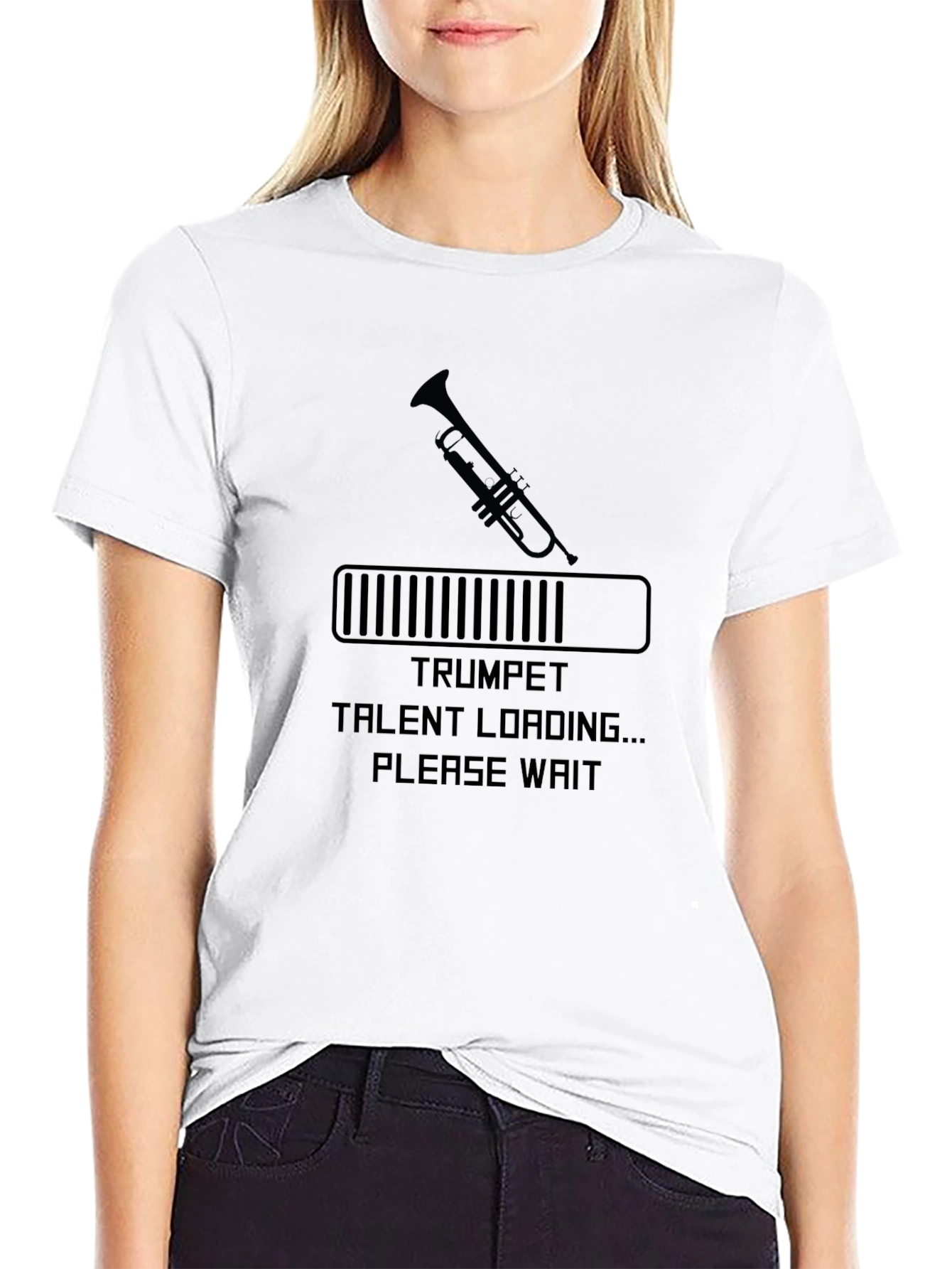 Trumpet Talent Loading Funny Musician T-Shirt