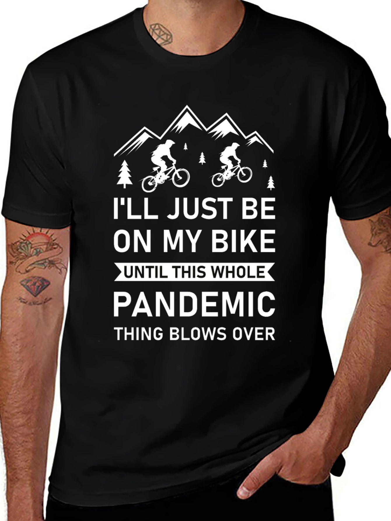 Bike Lover Pandemic T-Shirt