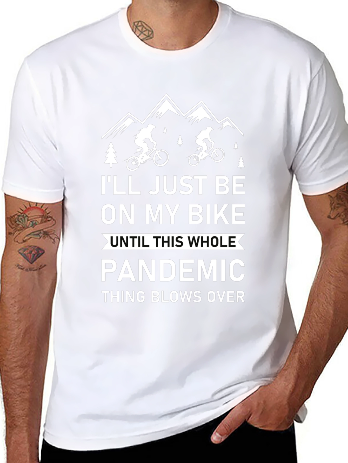 Bike Lover Pandemic T-Shirt