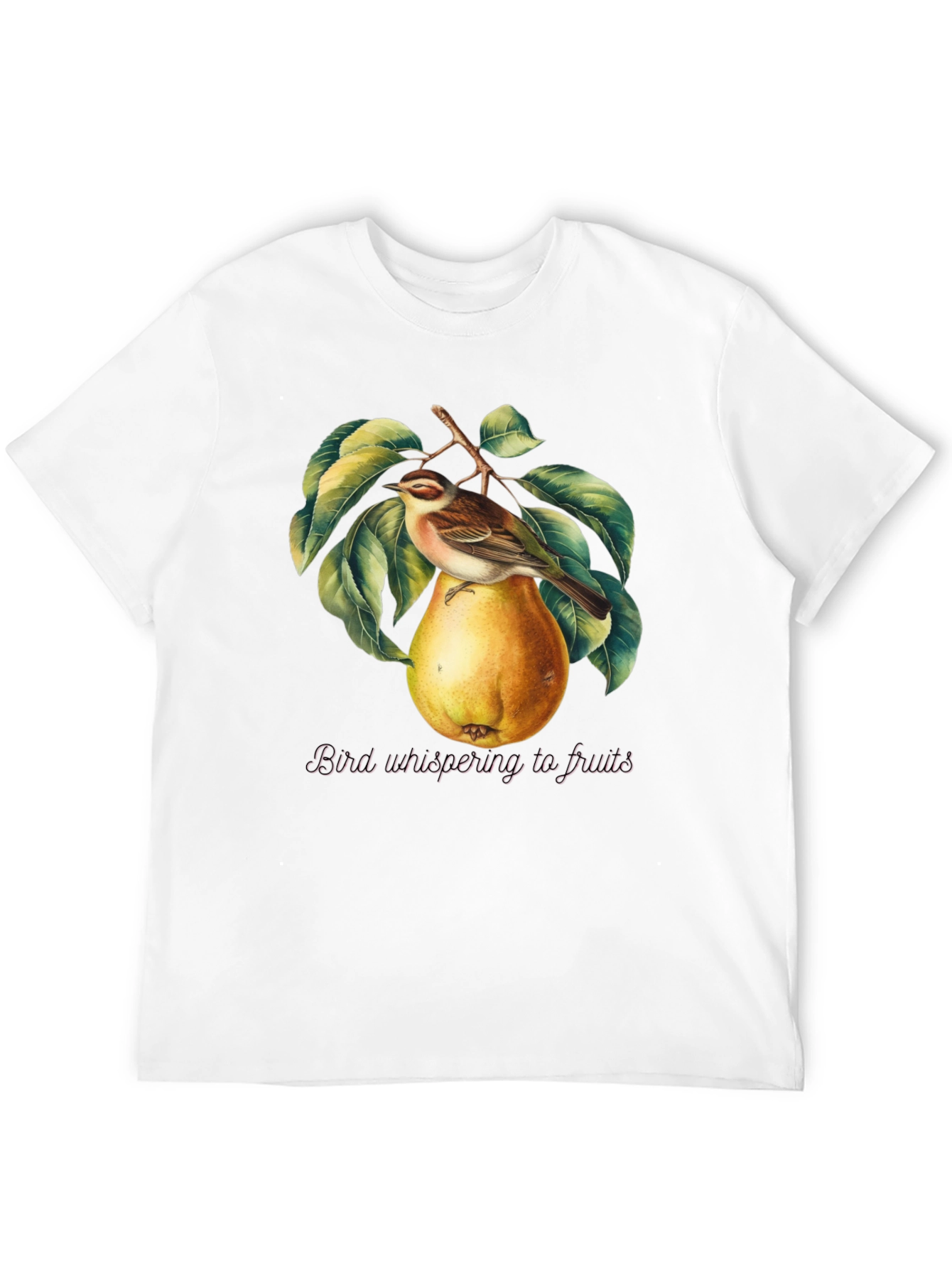 Bird and Pear Graphic Tee