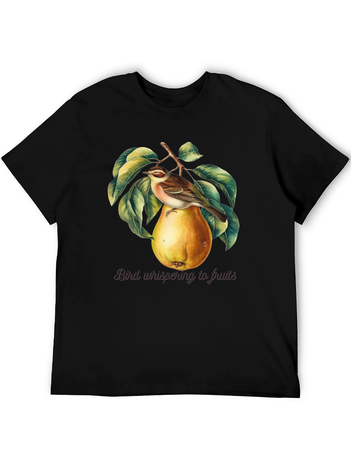 Bird and Pear Graphic Tee