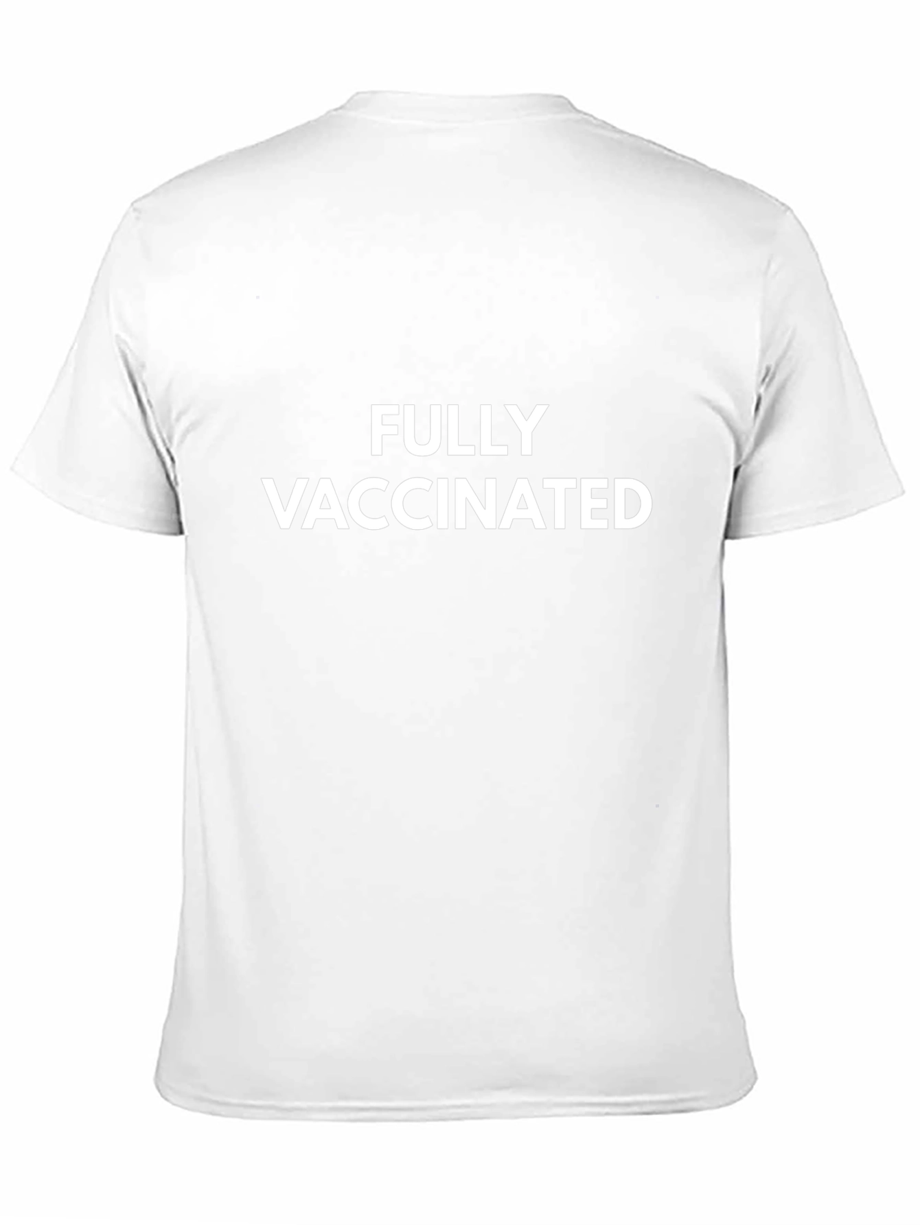 Fully Vaccinated Black T-Shirt