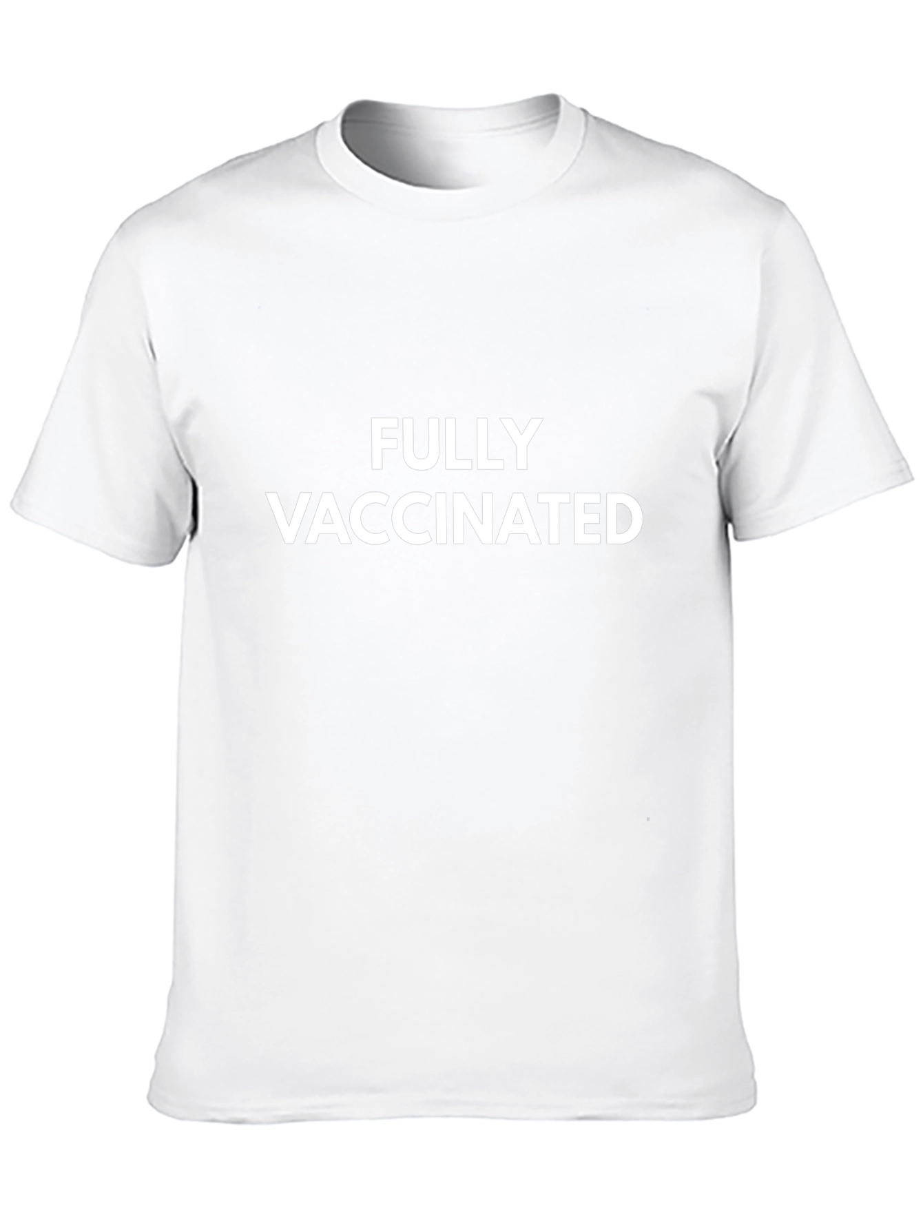 Fully Vaccinated Black T-Shirt