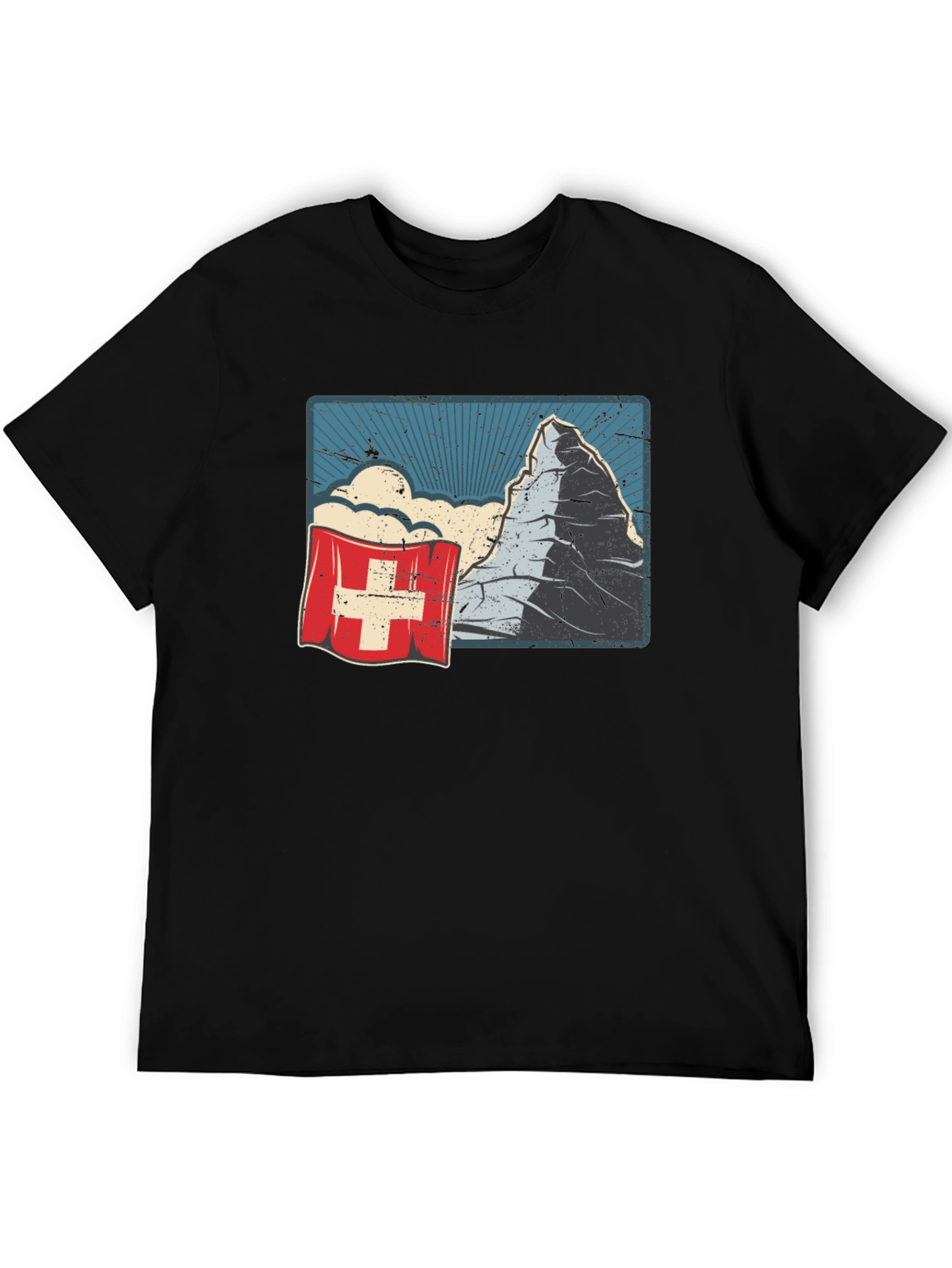 Swiss Mountain T-Shirt - Classic Design