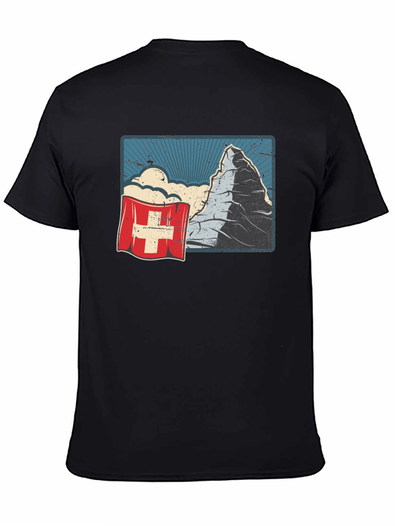 Swiss Mountain T-Shirt - Classic Design