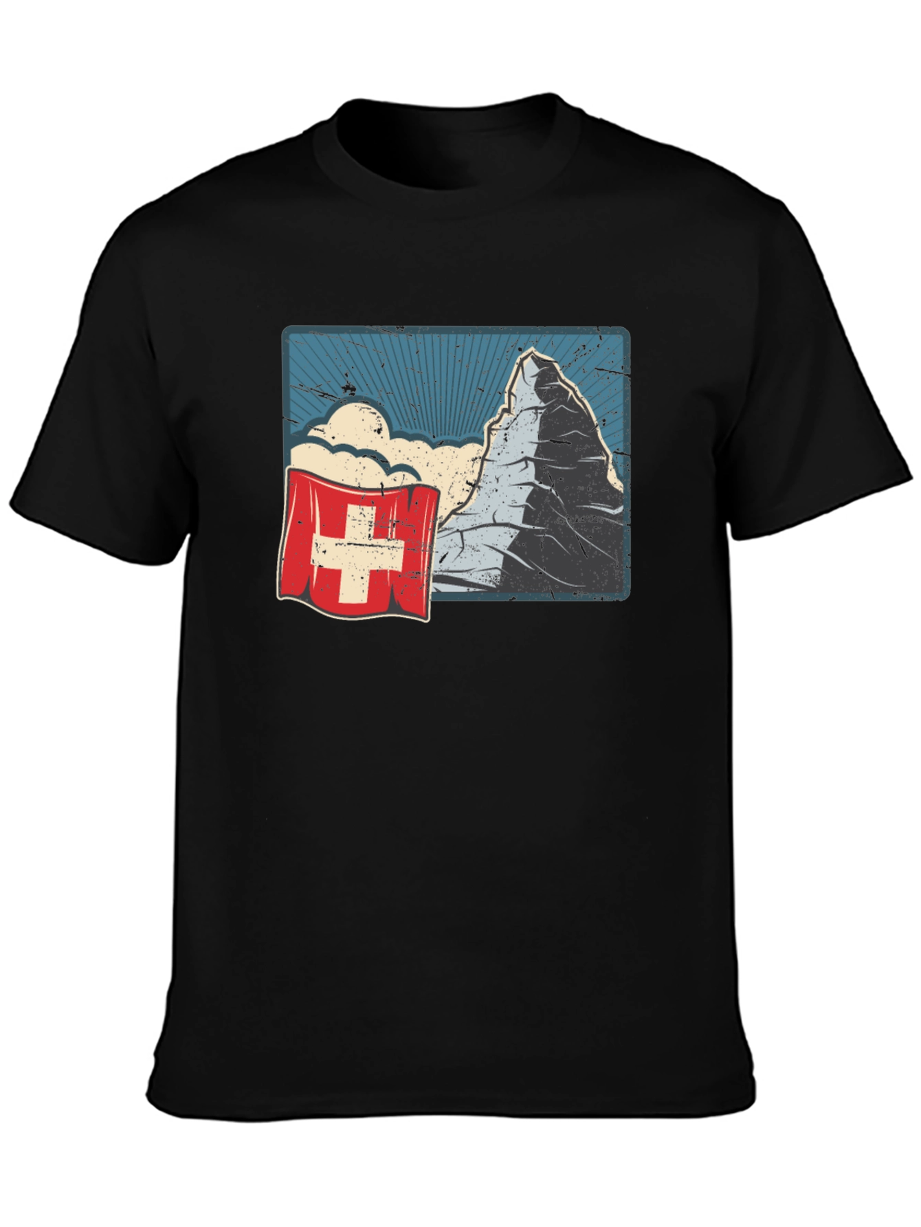 Swiss Mountain T-Shirt - Classic Design