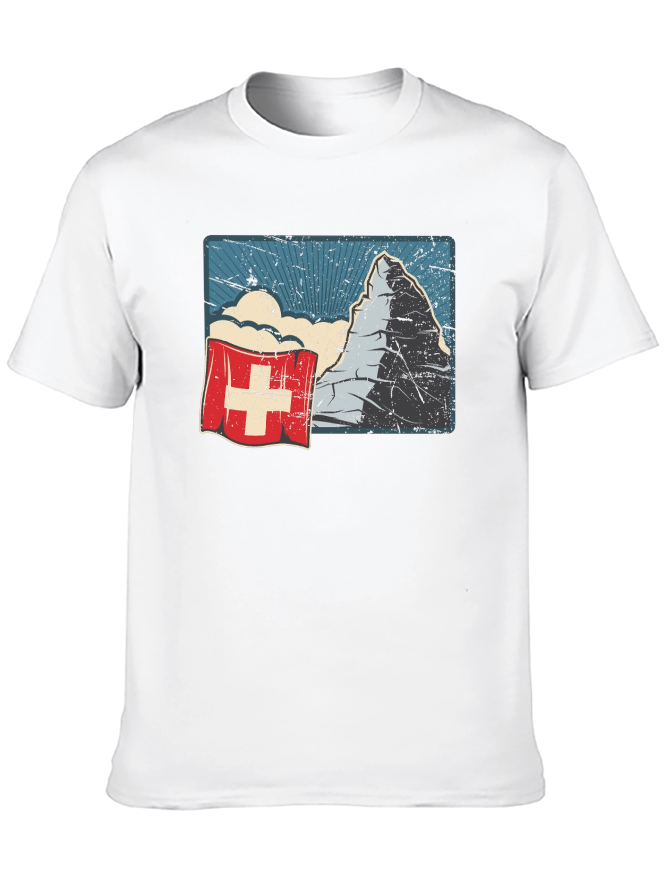 Swiss Mountain T-Shirt - Classic Design