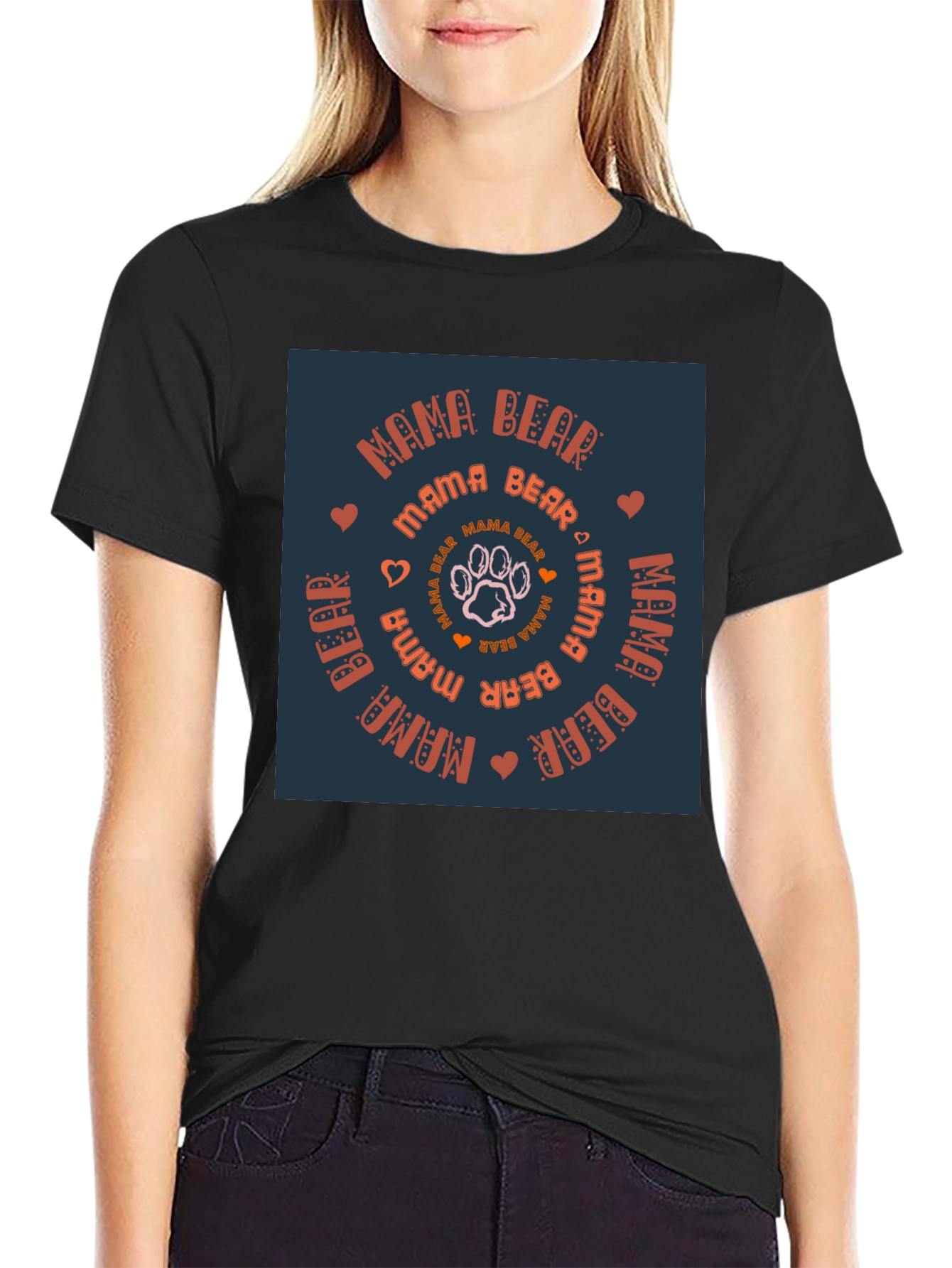 Mama Bear Graphic Tee - Cute & Comfy