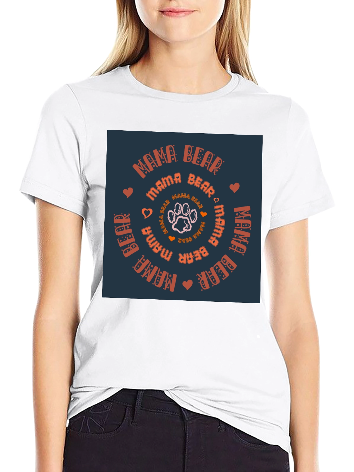 Mama Bear Graphic Tee - Cute & Comfy